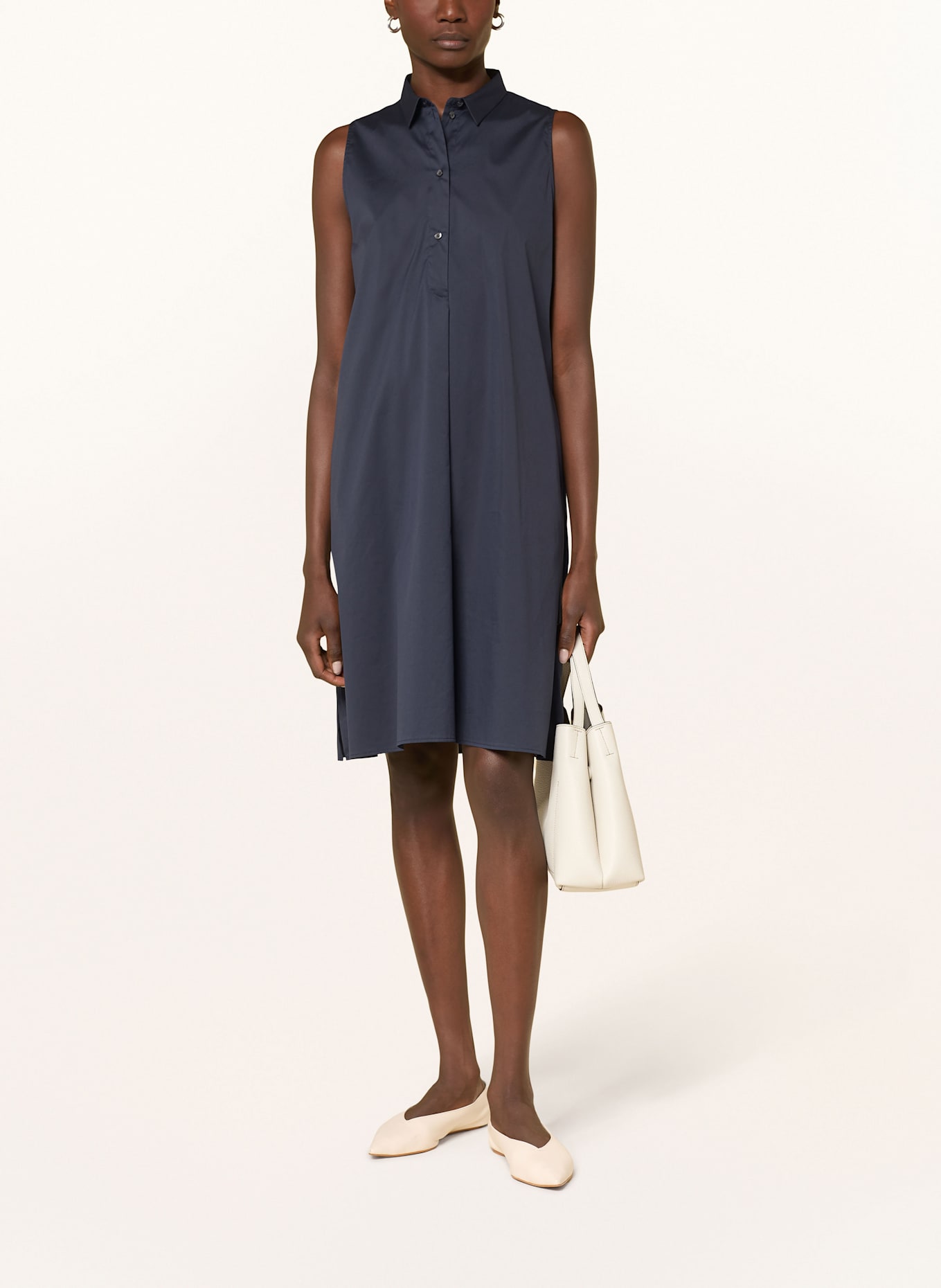 Soluzione Košilové šaty: TMAVĚ MODRÁ