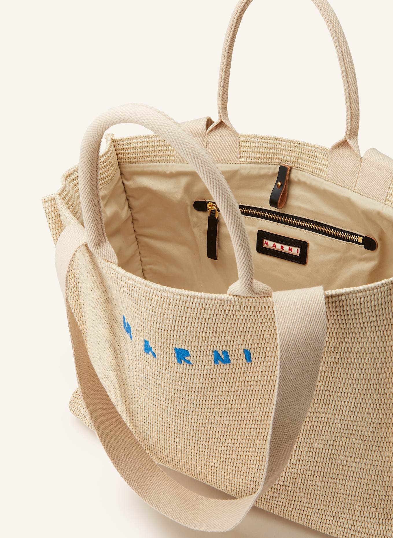MARNI Shopper, Color: BEIGE (Image 3)