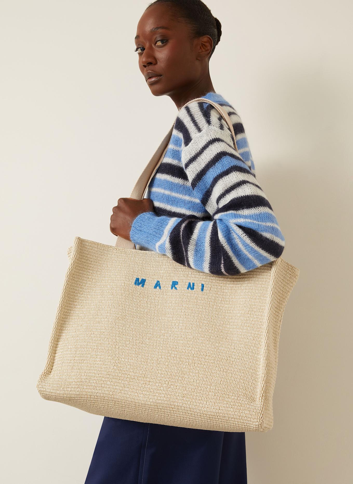 MARNI Shopper, Color: BEIGE (Image 4)