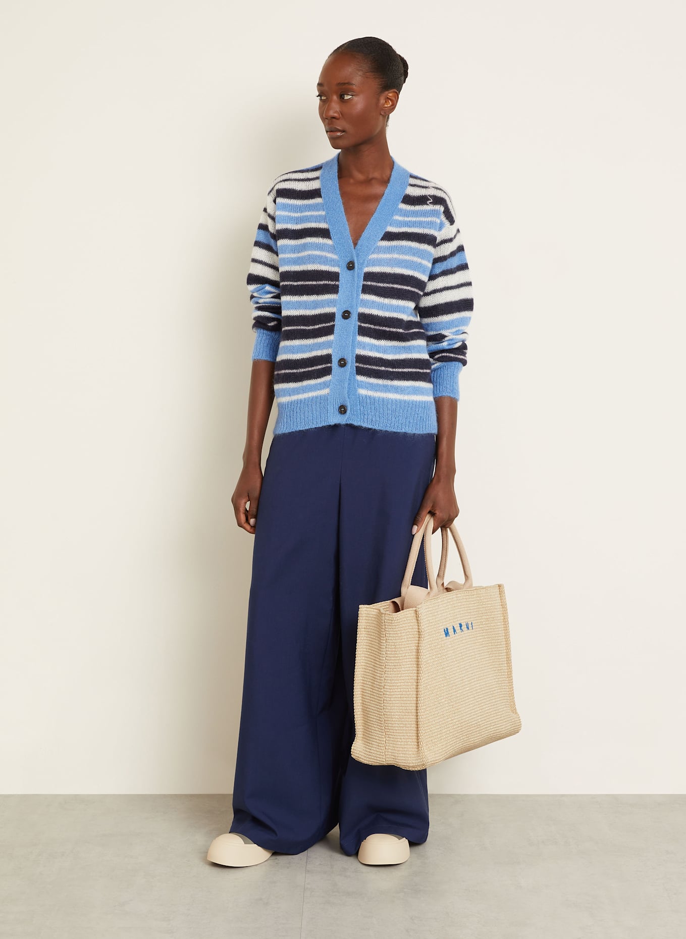 MARNI Shopper, Color: BEIGE (Image 5)