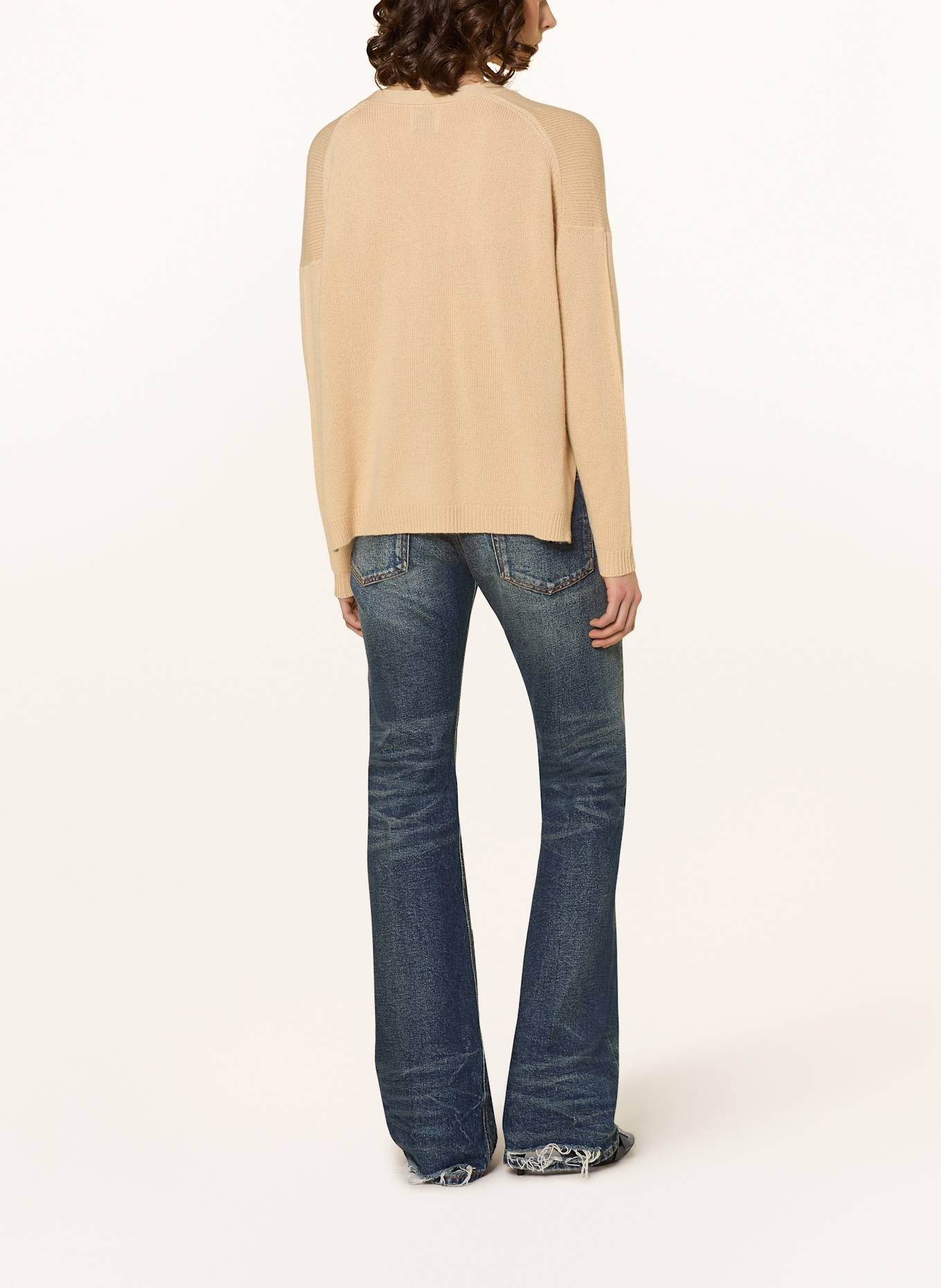 ALLUDE Cardigan en cachemire: MARRON CLAIR