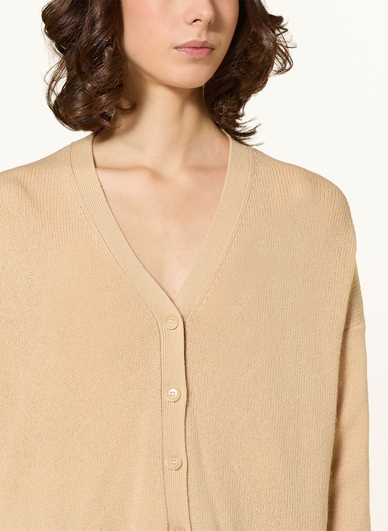 ALLUDE Cardigan en cachemire: MARRON CLAIR