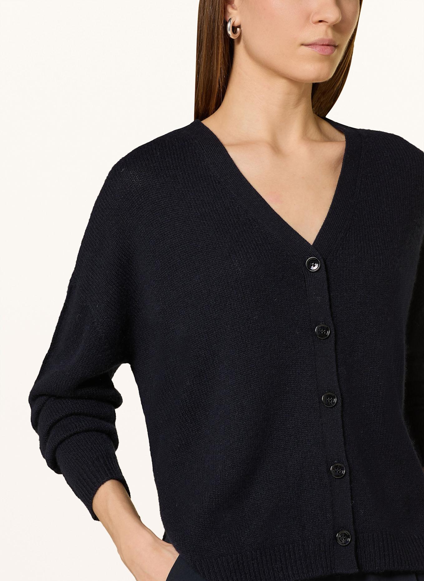 ALLUDE Kardigan z kaszmiru: GRANATOWY