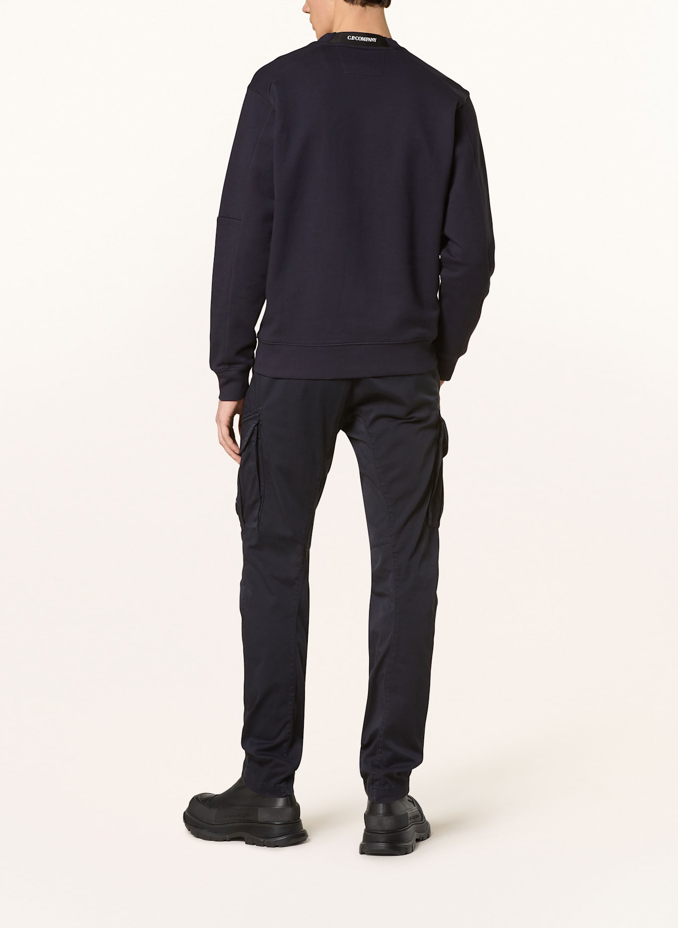 C.P. COMPANY Bojówki: GRANATOWY