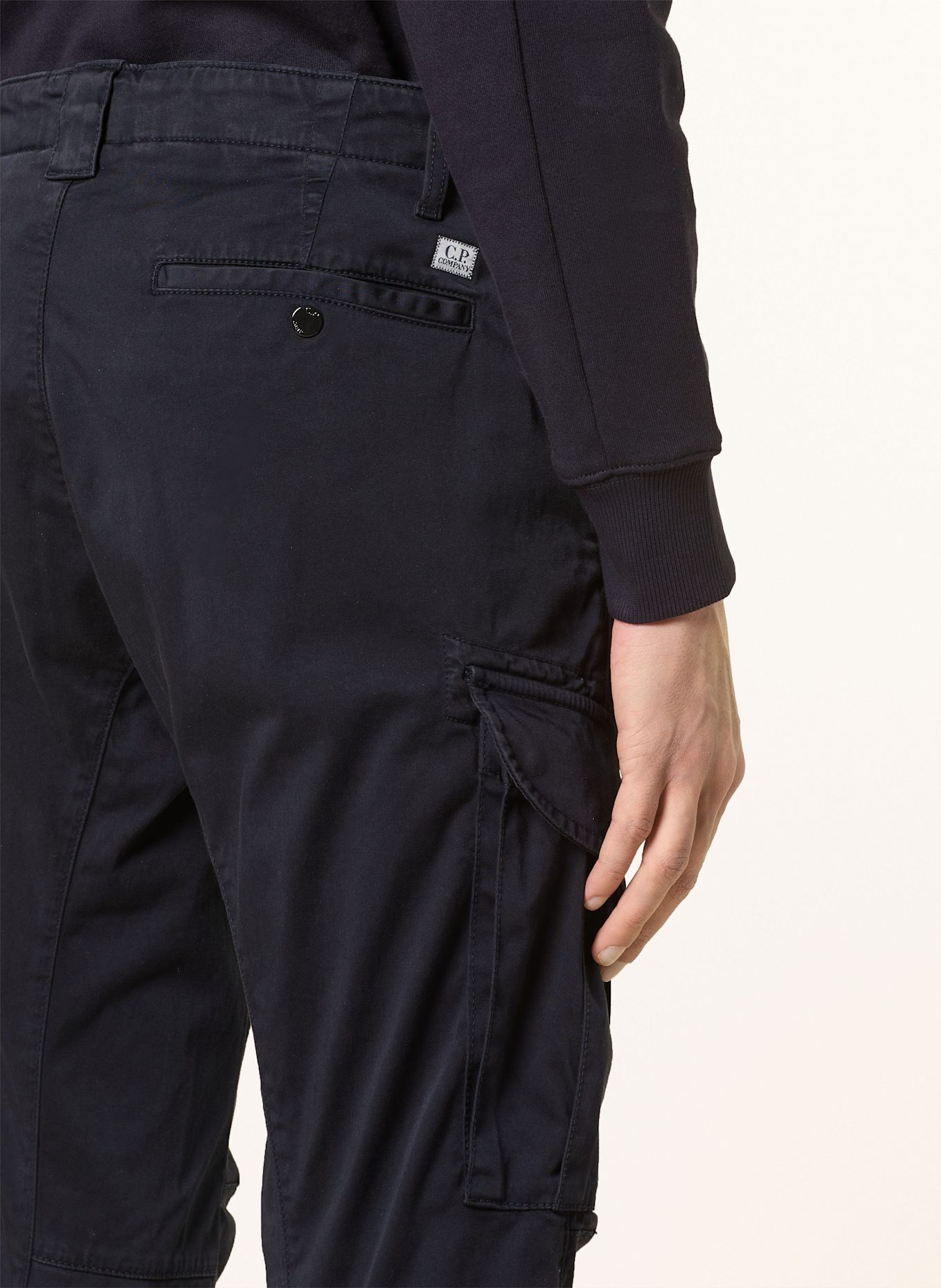 C.P. COMPANY Bojówki: GRANATOWY