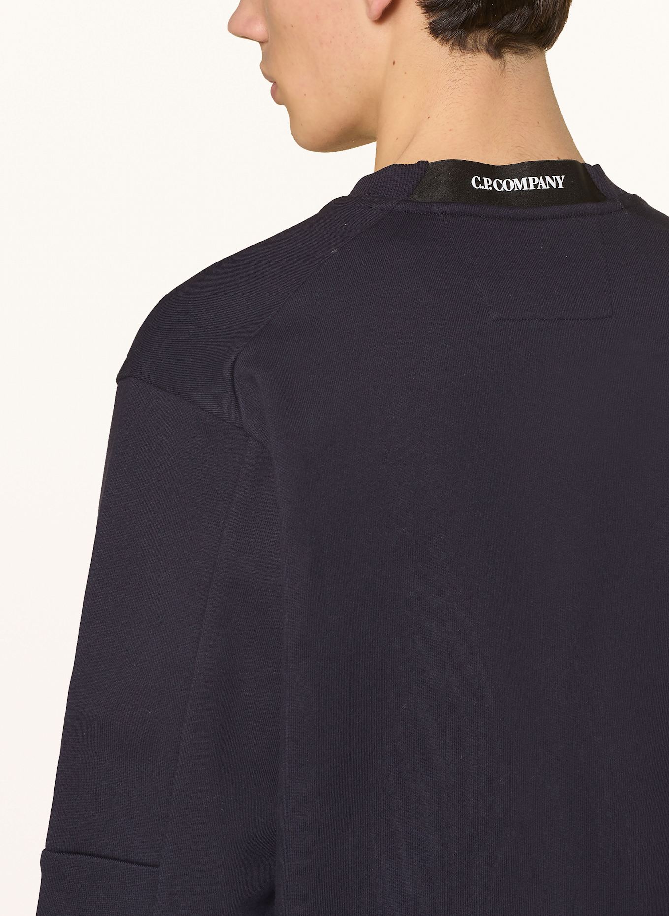 C.P. COMPANY Mikina: TMAVĚ MODRÁ