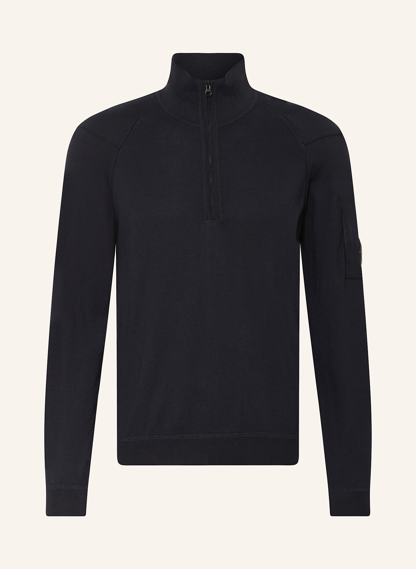 C.P. COMPANY Svetr troyer: TMAVĚ MODRÁ