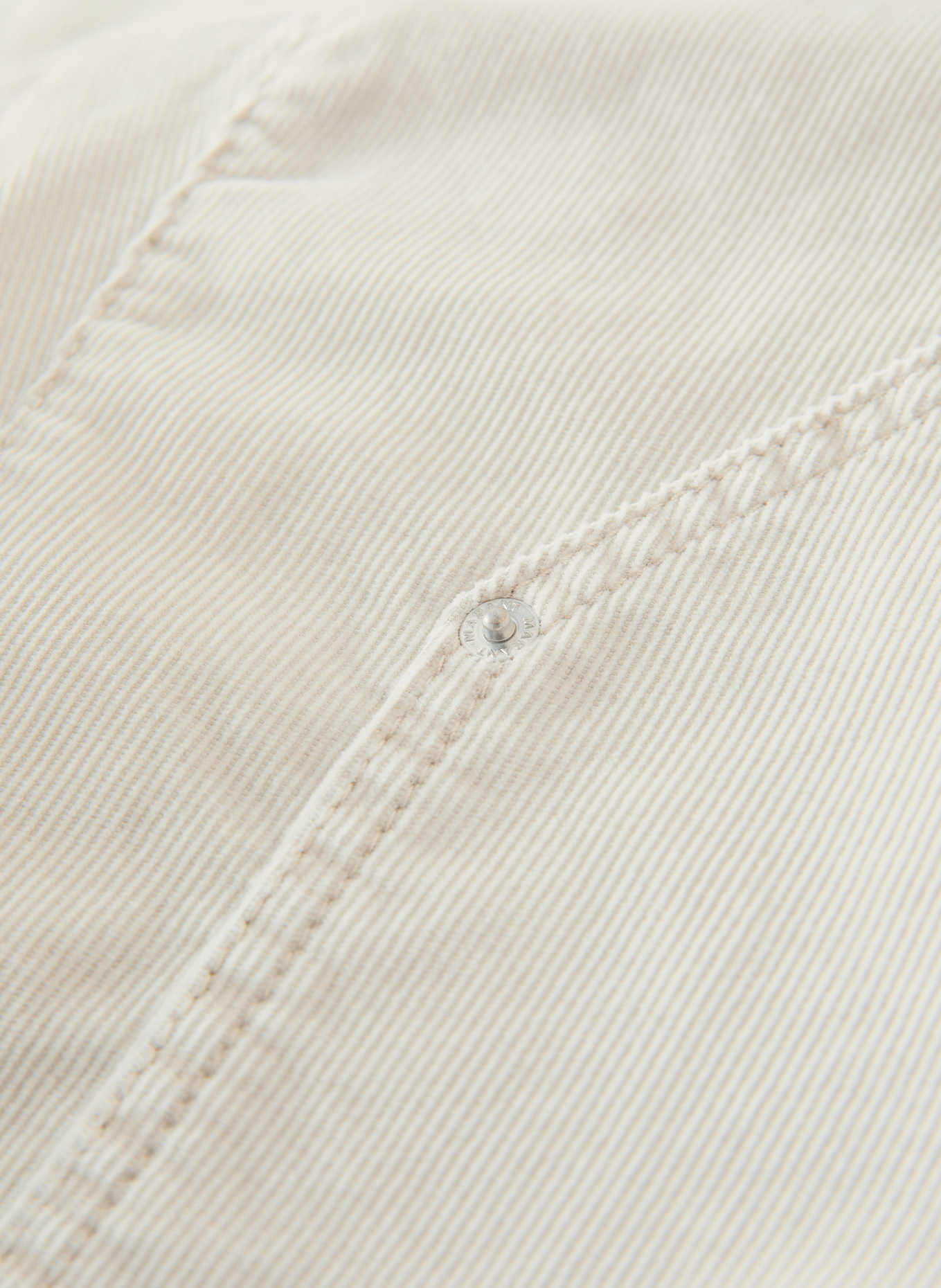 ISABEL MARANT Cordhose LORSON Regular Fit: ECRU