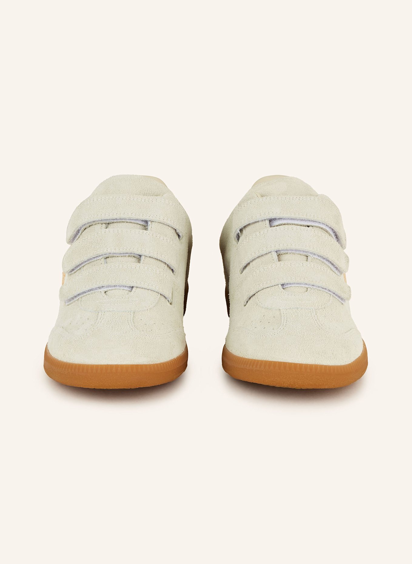 ISABEL MARANT Sneaker BETH: HELLGRAU/ BEIGE