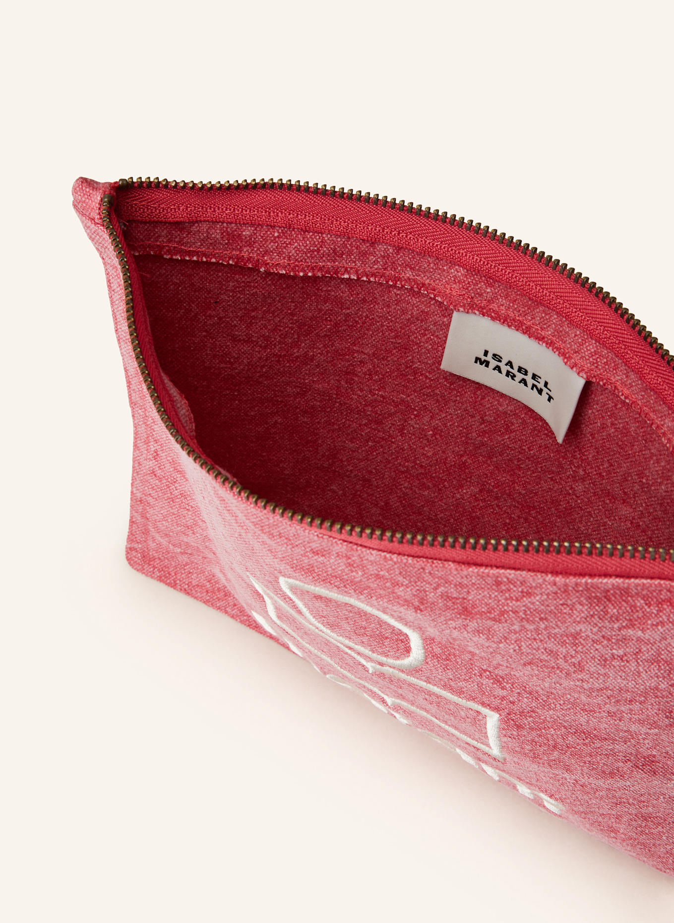 ISABEL MARANT Clutch NETIA: ROT
