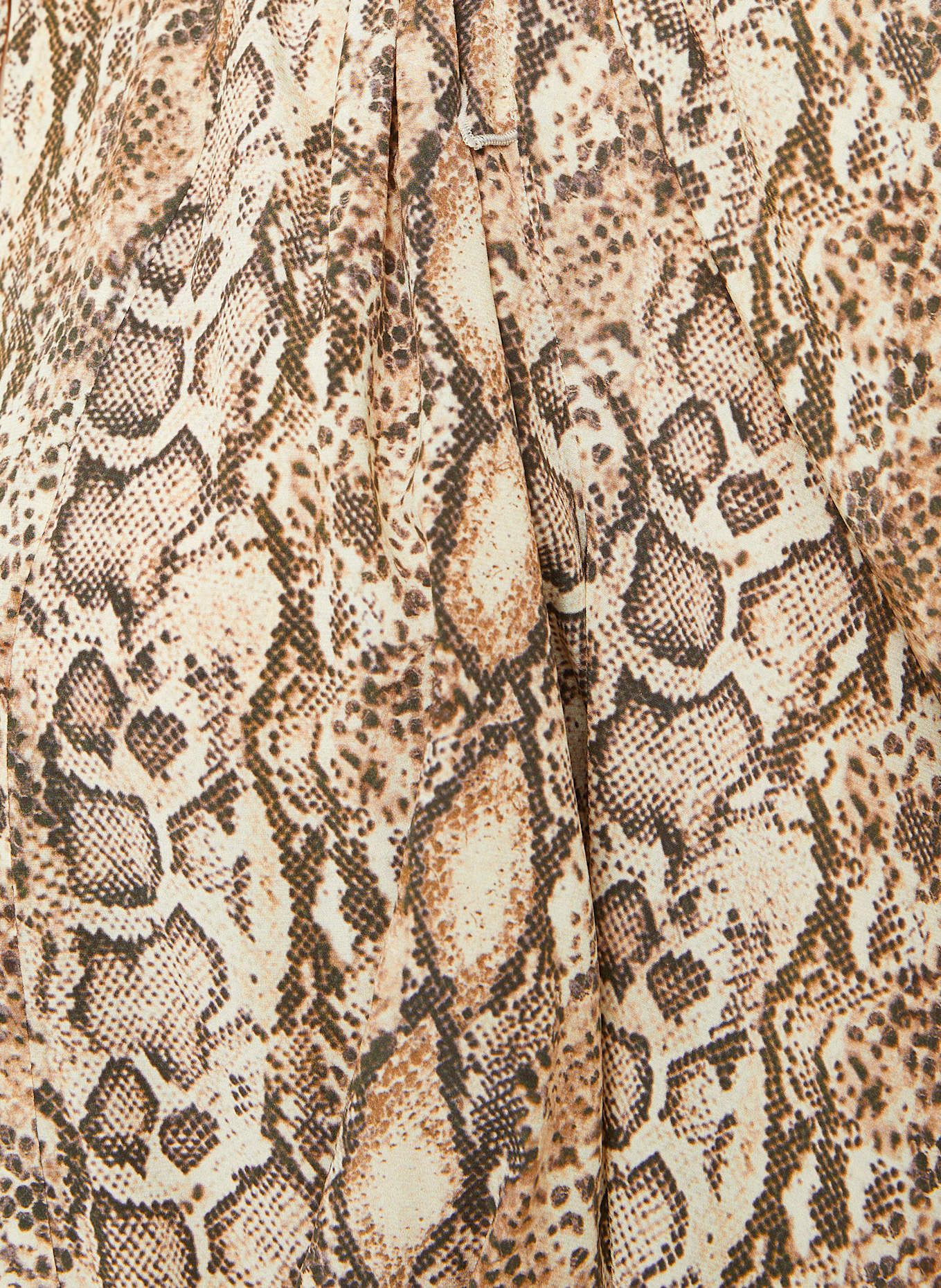 ISABEL MARANT Blusenshirt ZARGA aus Seide: BEIGE/ DUNKELBRAUN/ BRAUN