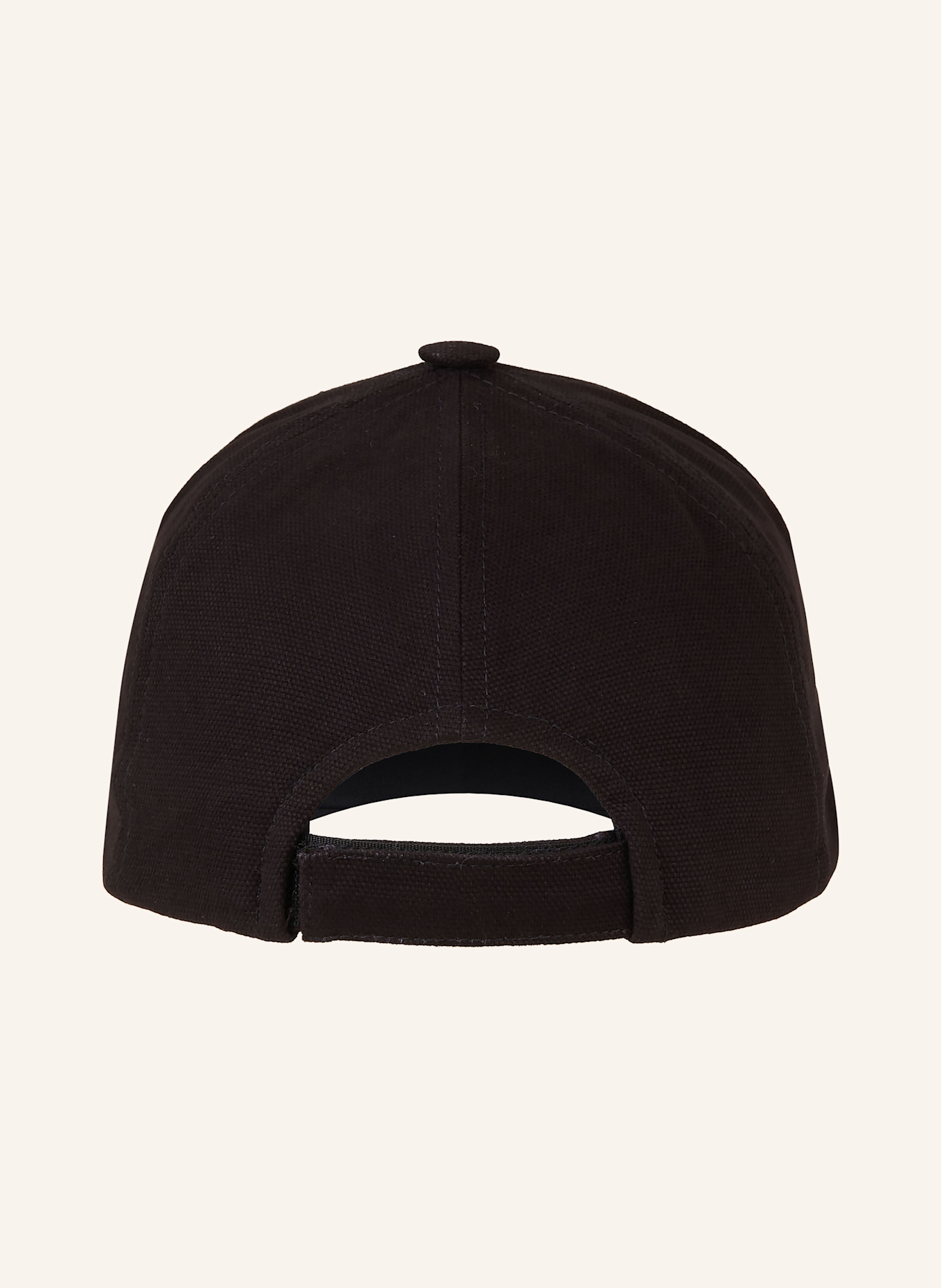 MARANT ÉTOILE Cap TYRON: BLACK/ WHITE