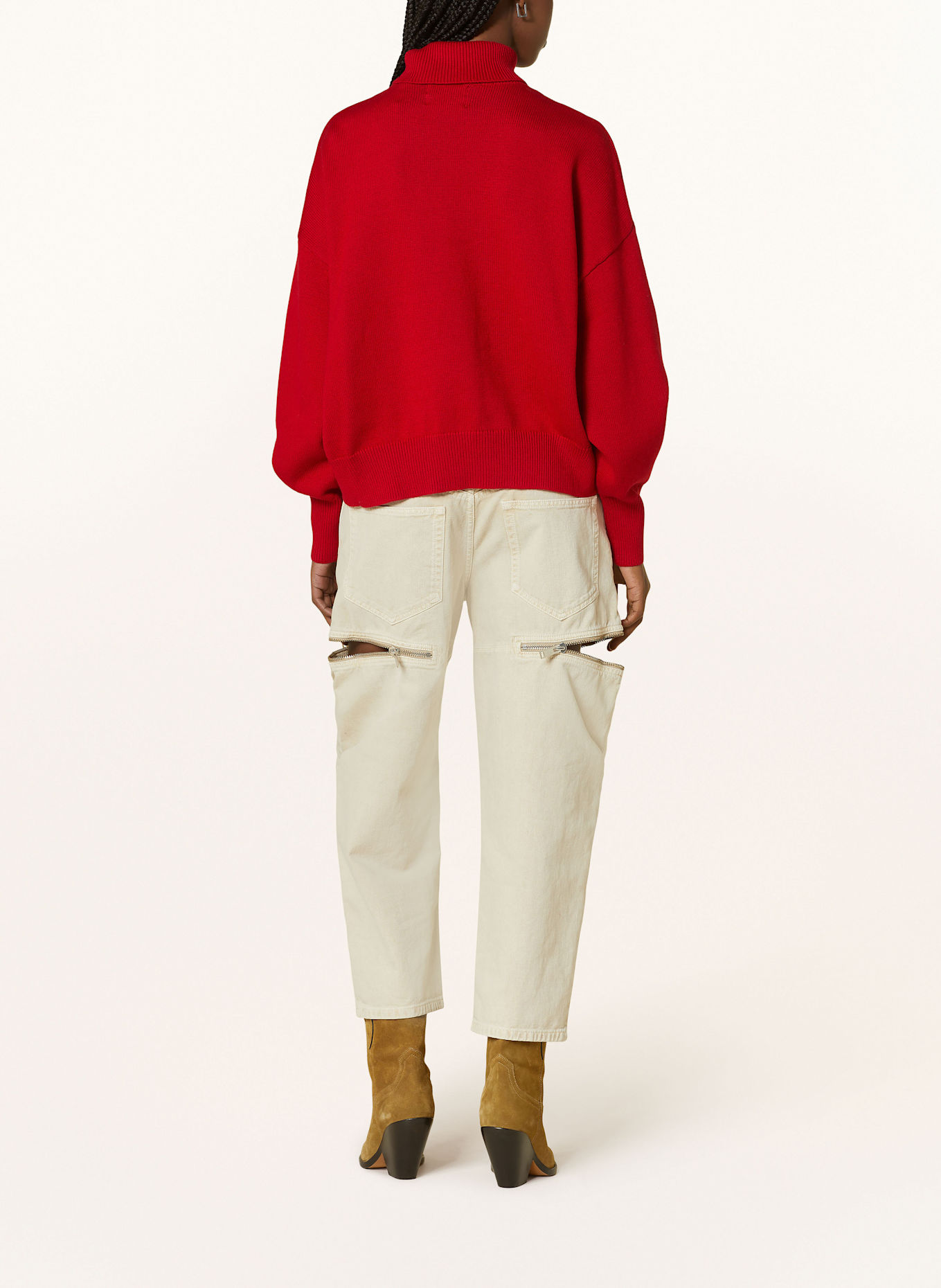 MARANT ÉTOILE Pullover NASHA: ROT