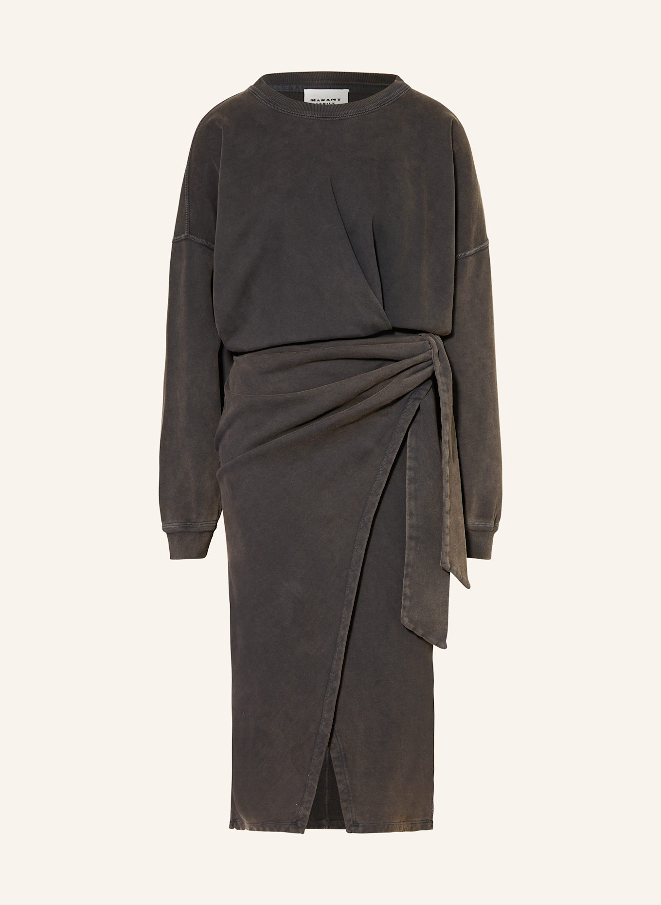 MARANT ÉTOILE Sweatkleid SANDRINA: SCHWARZ