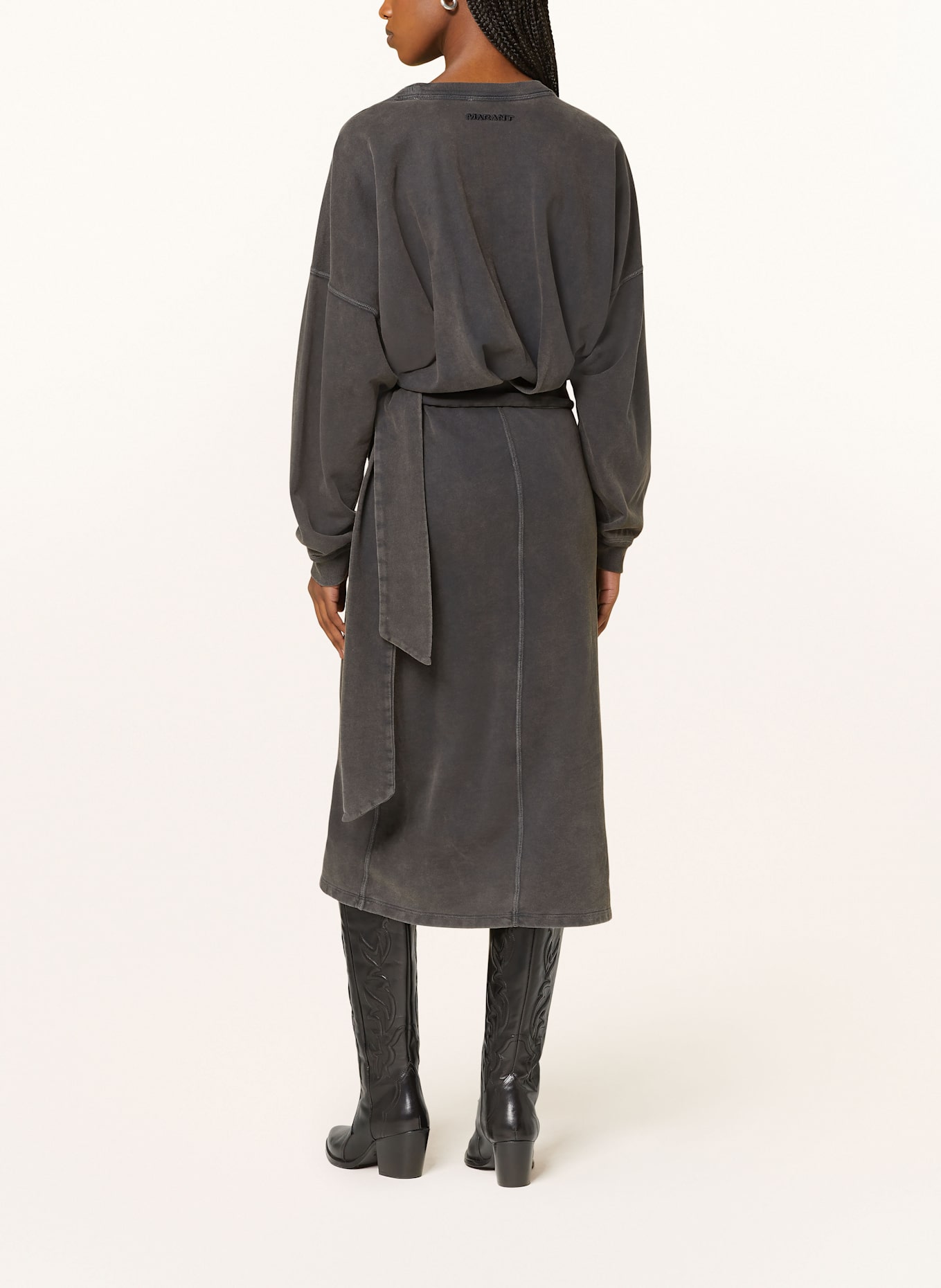 MARANT ÉTOILE Sweatkleid SANDRINA: SCHWARZ