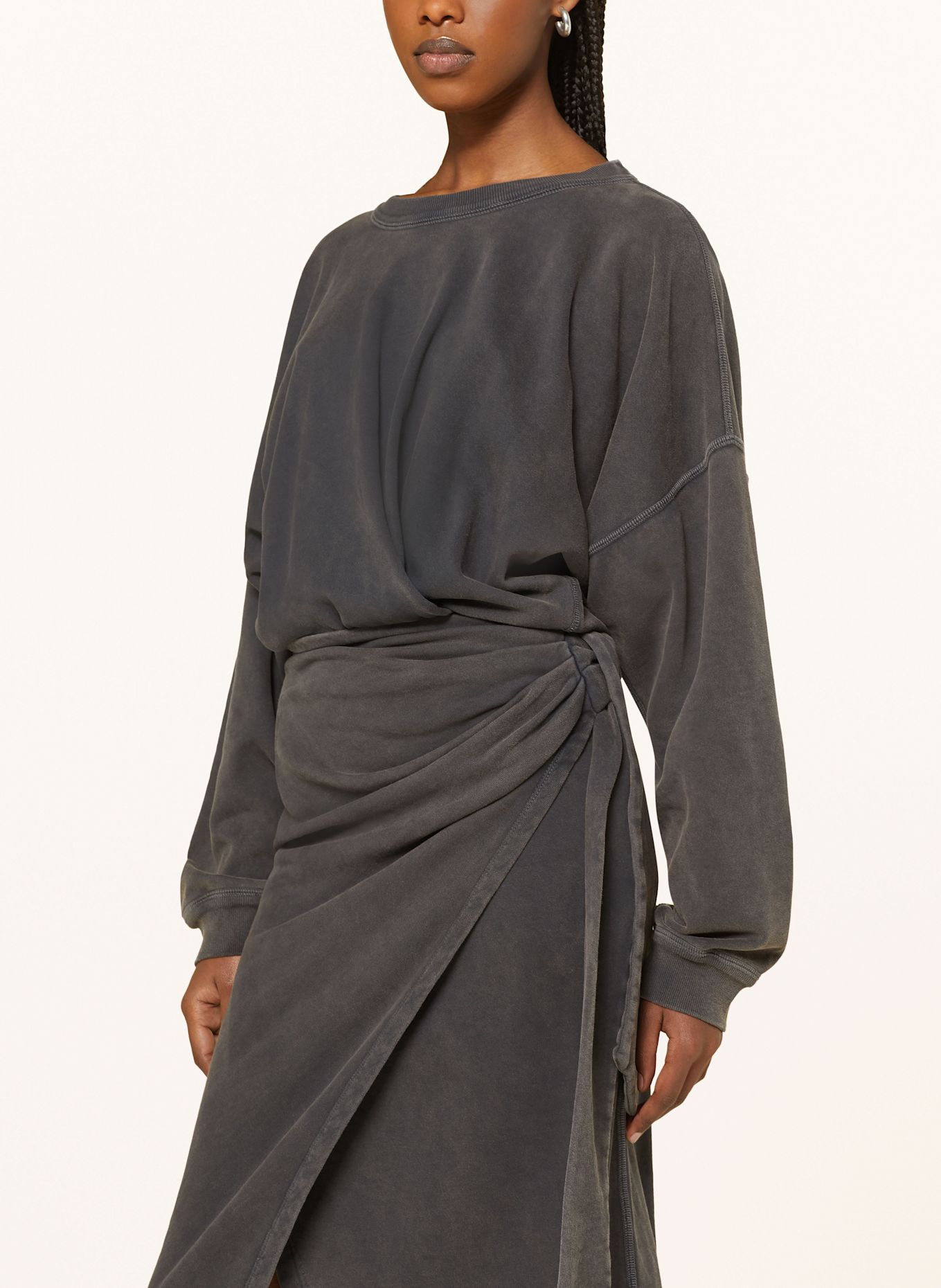 MARANT ÉTOILE Sweatkleid SANDRINA: SCHWARZ