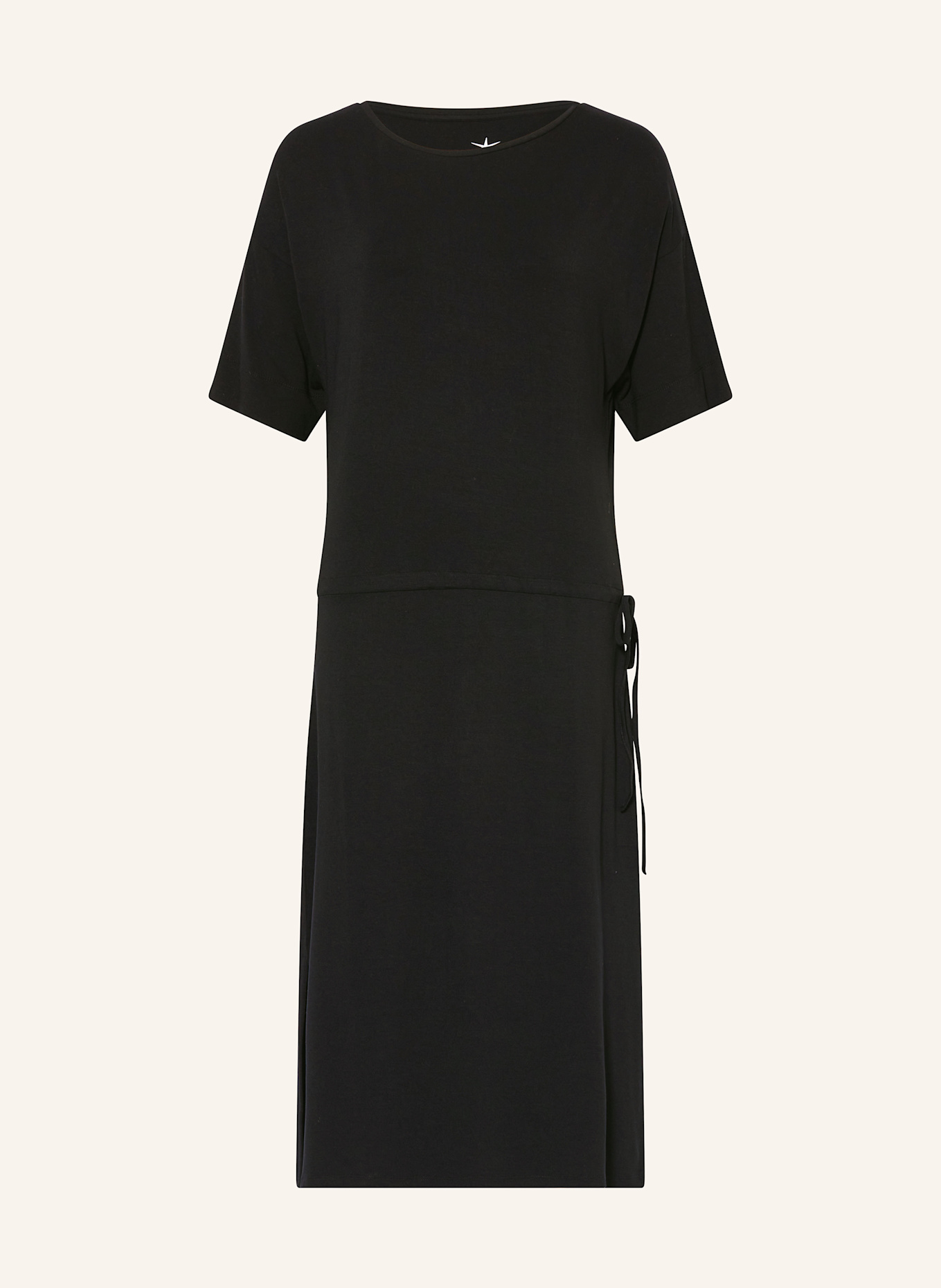 Juvia Jerseykleid EVITA: SCHWARZ