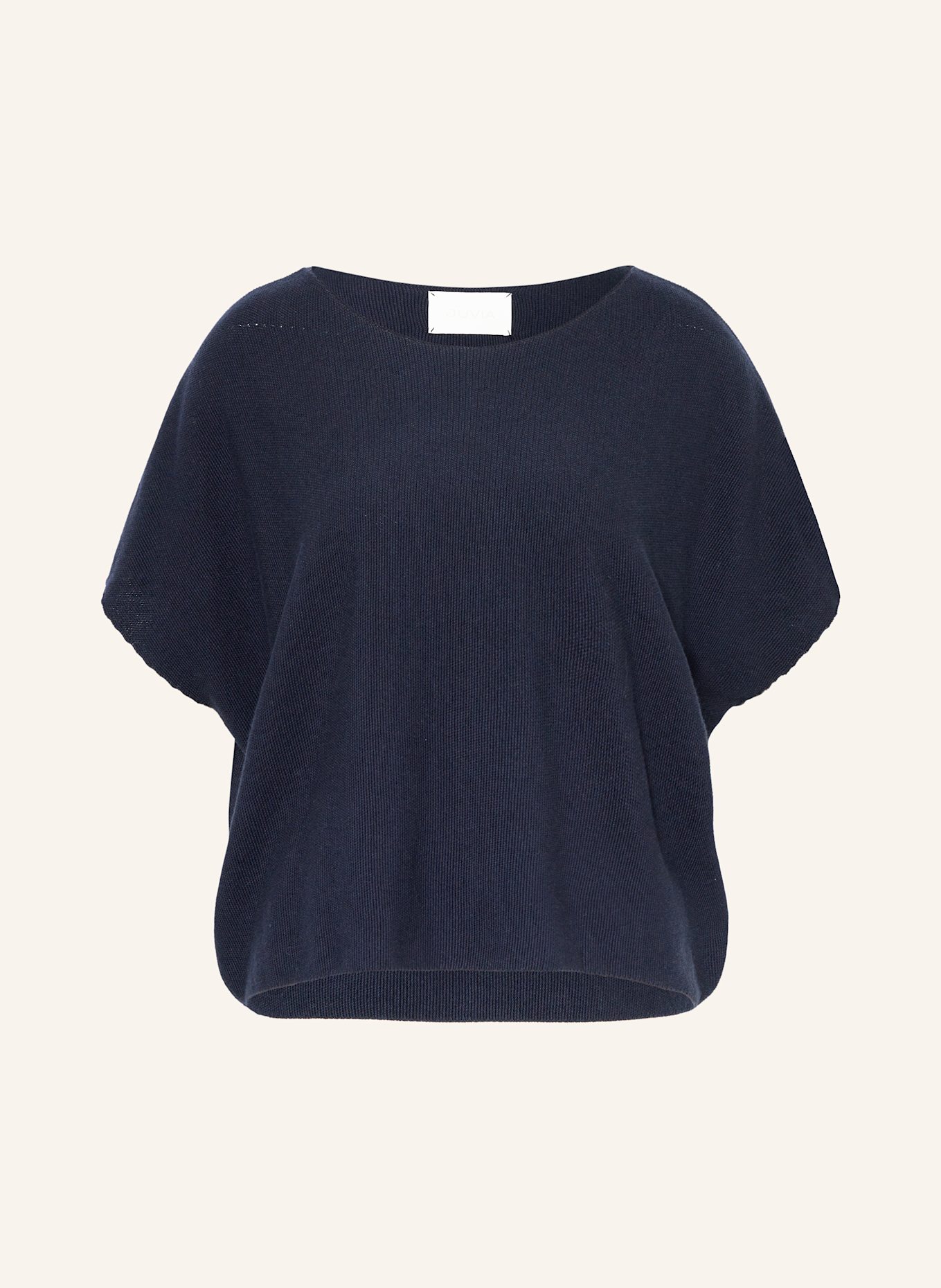 Juvia T-shirt en maille CYNTHIA: BLEU FONCÉ