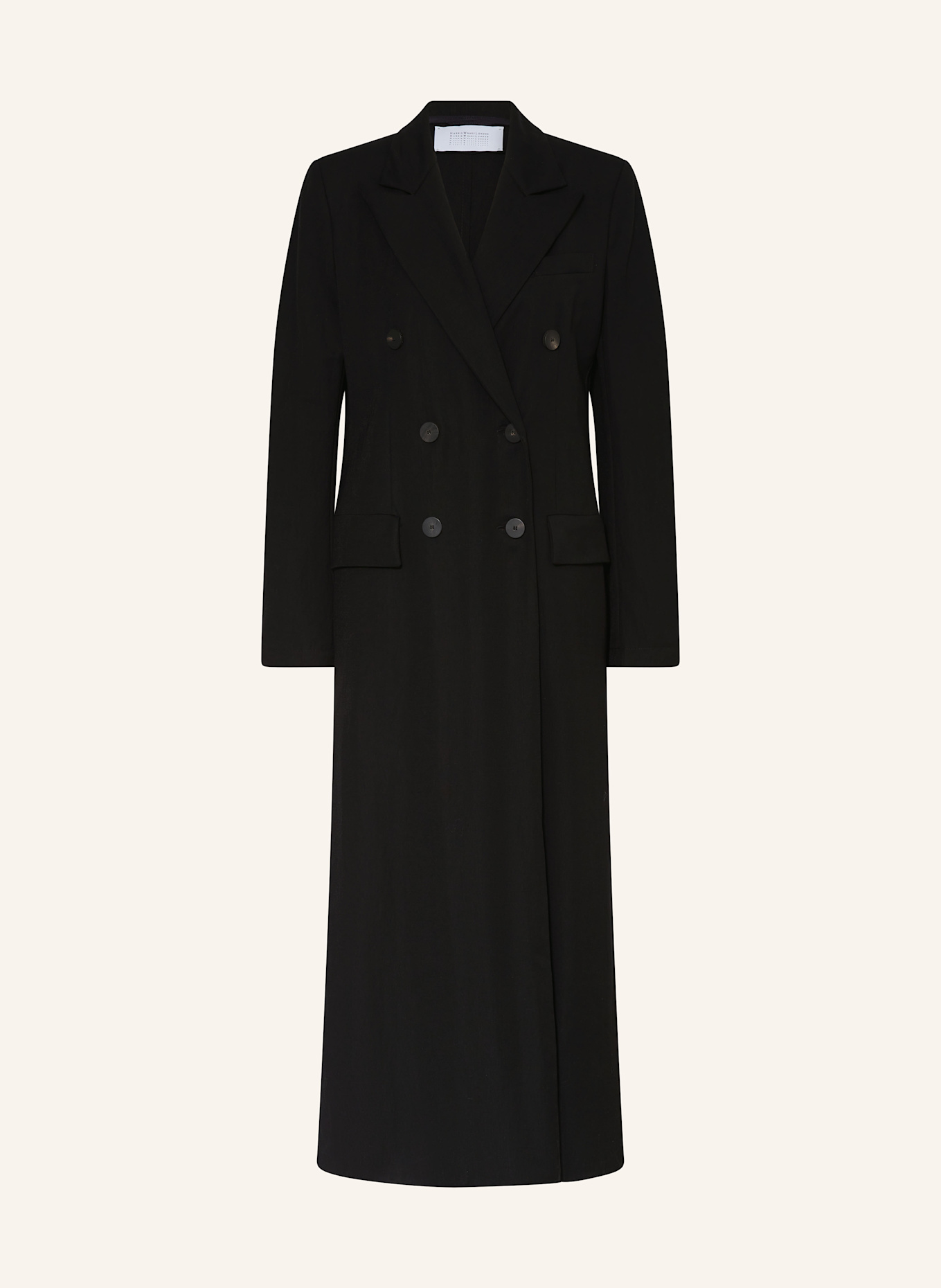 HARRIS WHARF LONDON Mantel: SCHWARZ