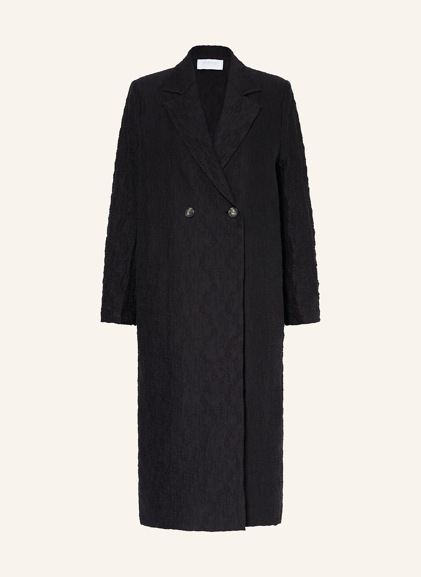 HARRIS WHARF LONDON Mantel: SCHWARZ