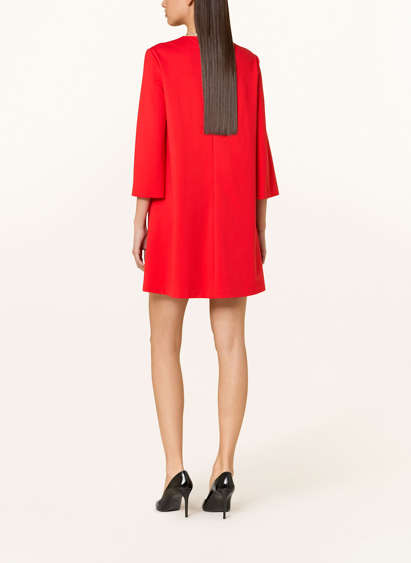 HARRIS WHARF LONDON Kleid mit 3/4-Arm: ROT