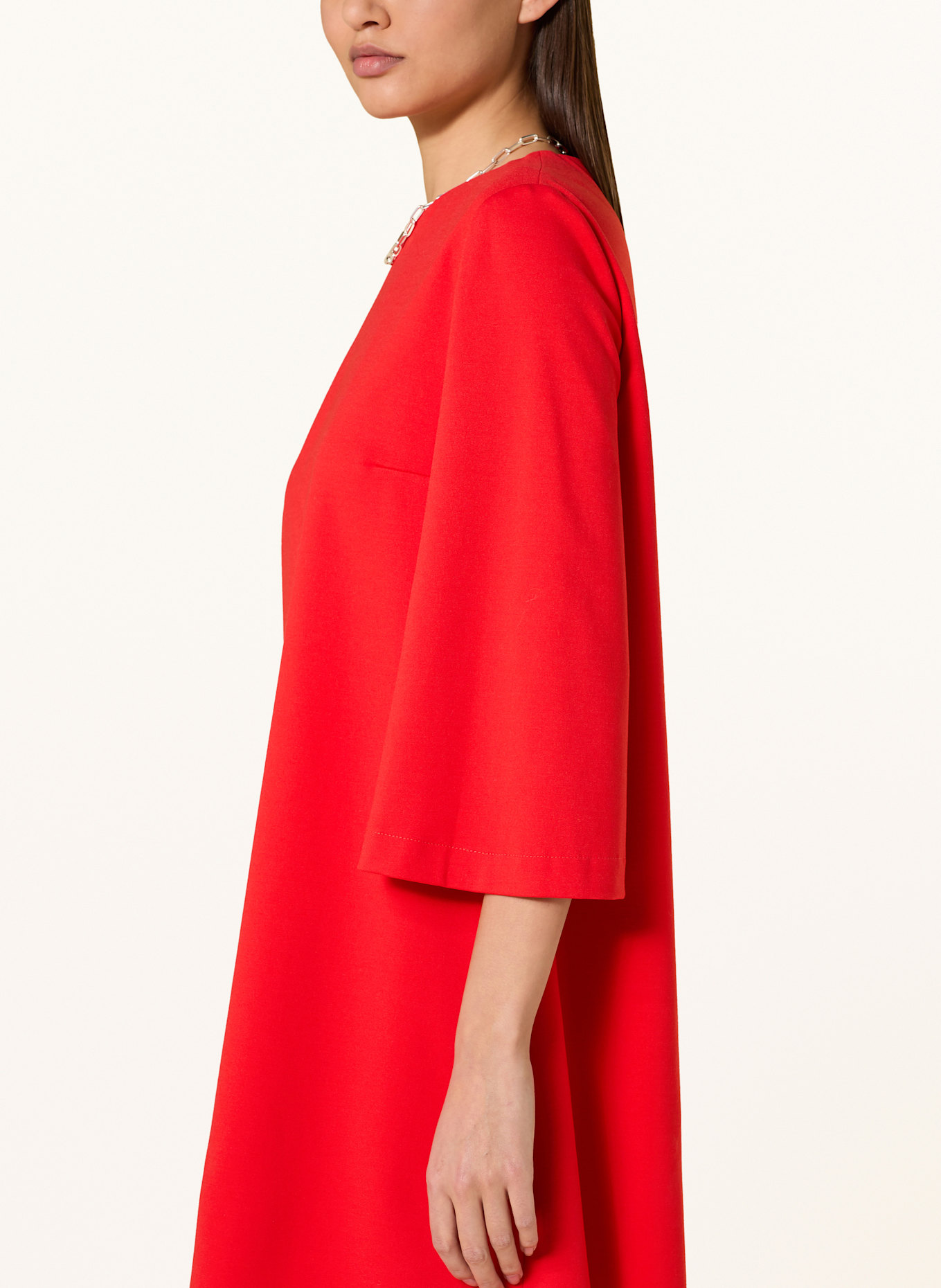 HARRIS WHARF LONDON Kleid mit 3/4-Arm: ROT