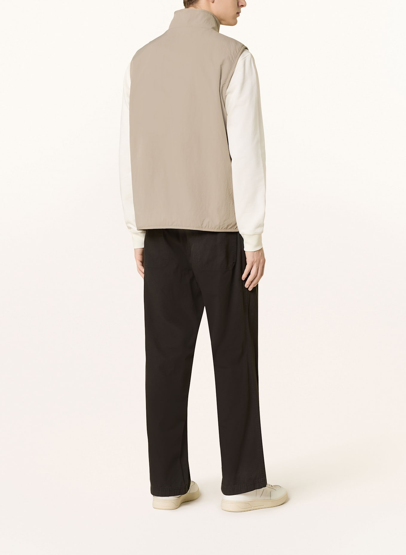 Barbour Teddy vest reversible: BEIGE