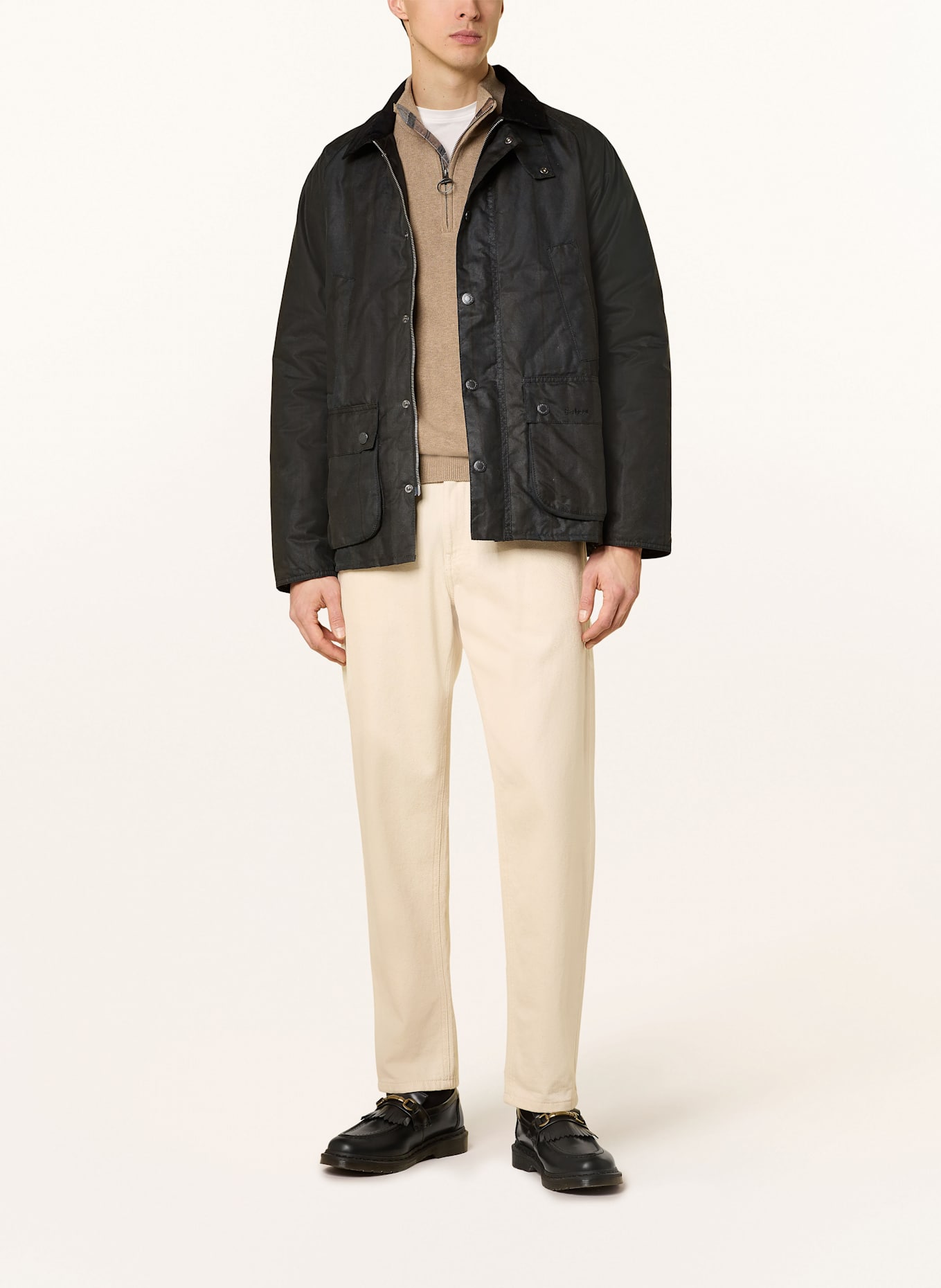 Barbour Parka: BLACK