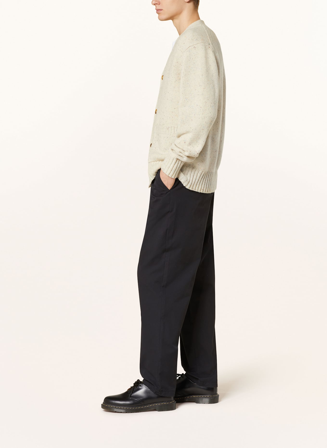 Barbour Chino cole SP2022 extra slim fit: BLACK