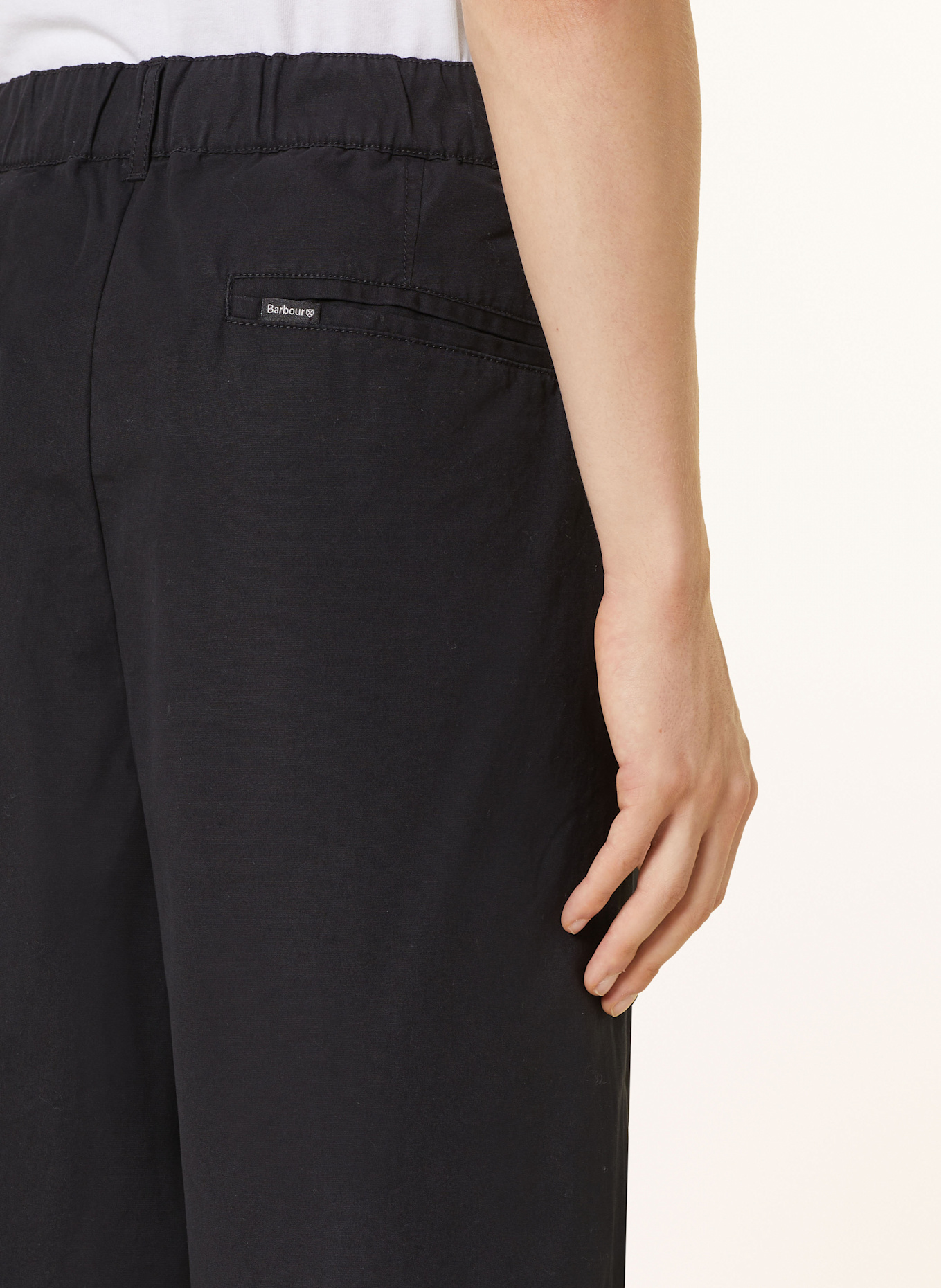 Barbour Chino cole SP2022 extra slim fit: BLACK