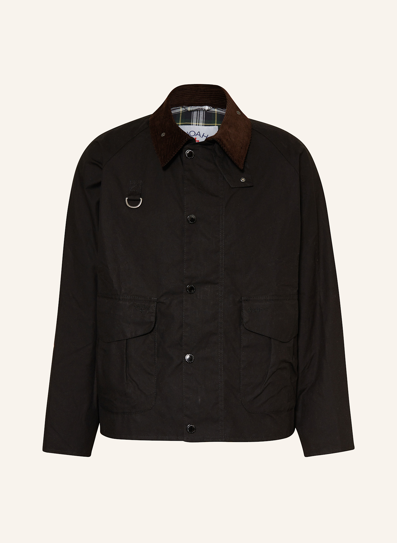 Barbour Fieldjacket: SCHWARZ