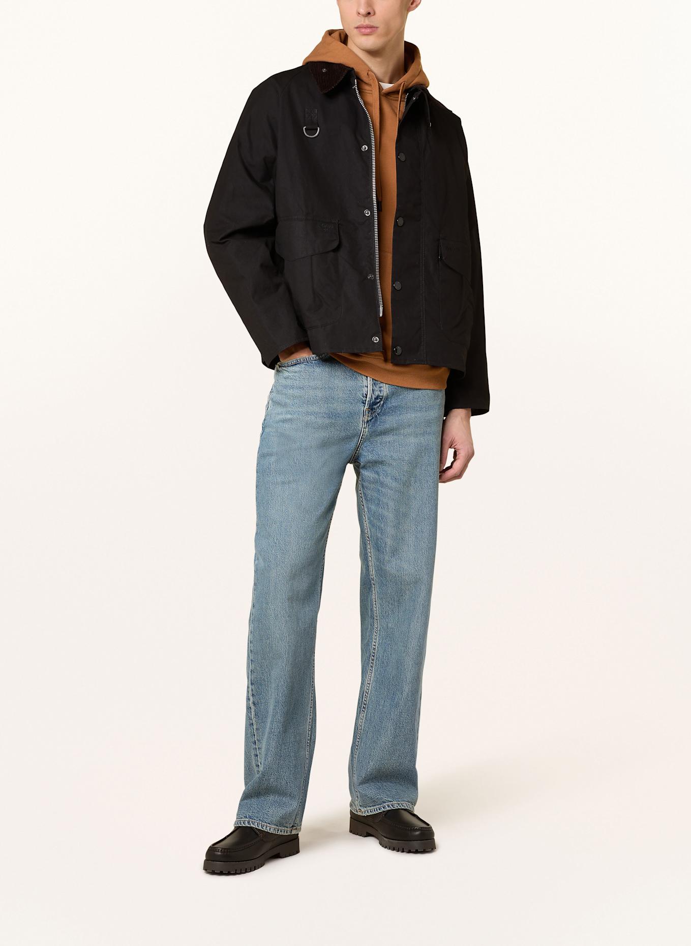 Barbour Fieldjacket: SCHWARZ