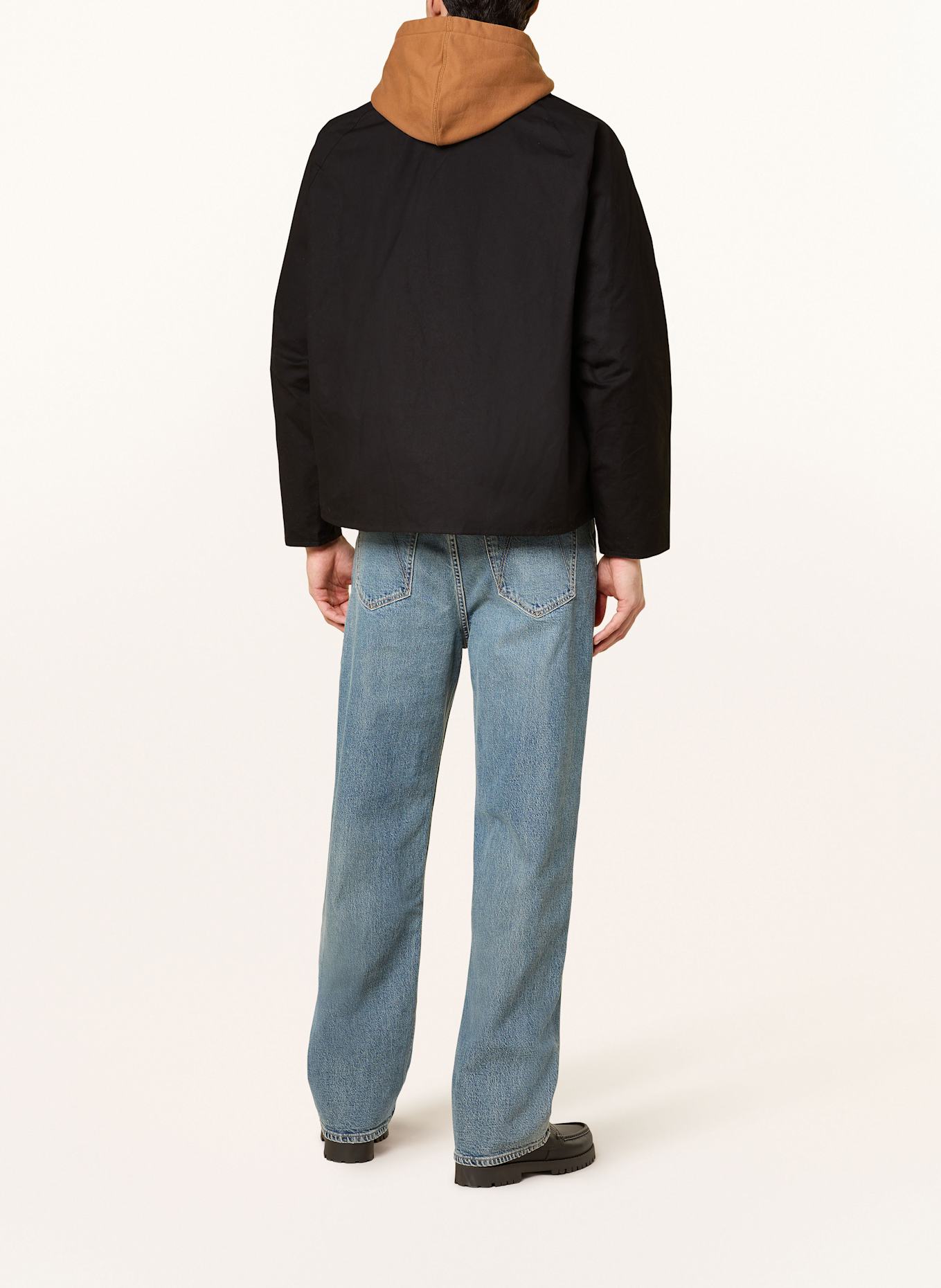 Barbour Fieldjacket: SCHWARZ