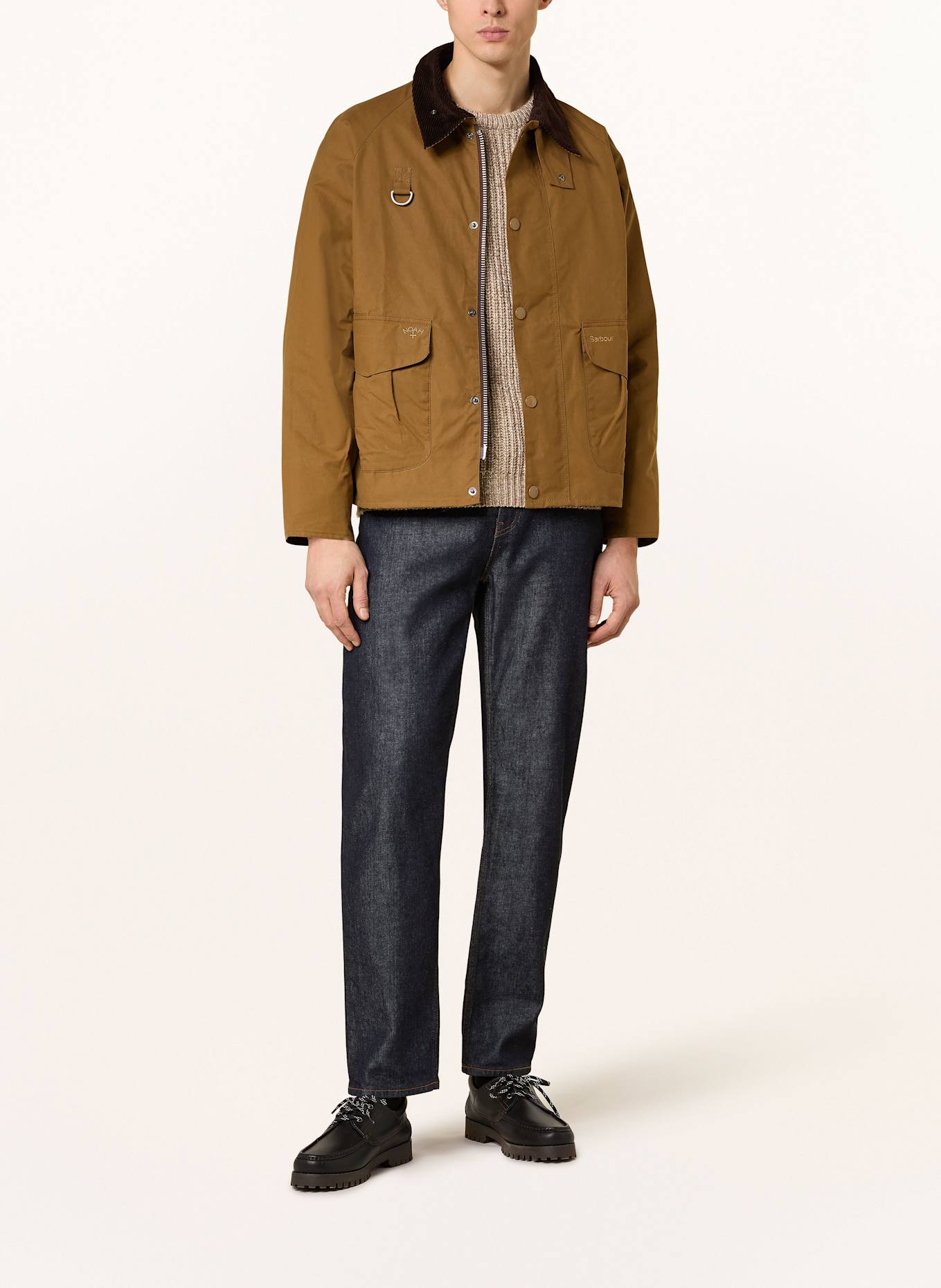 Barbour Fieldjacket: BRAUN