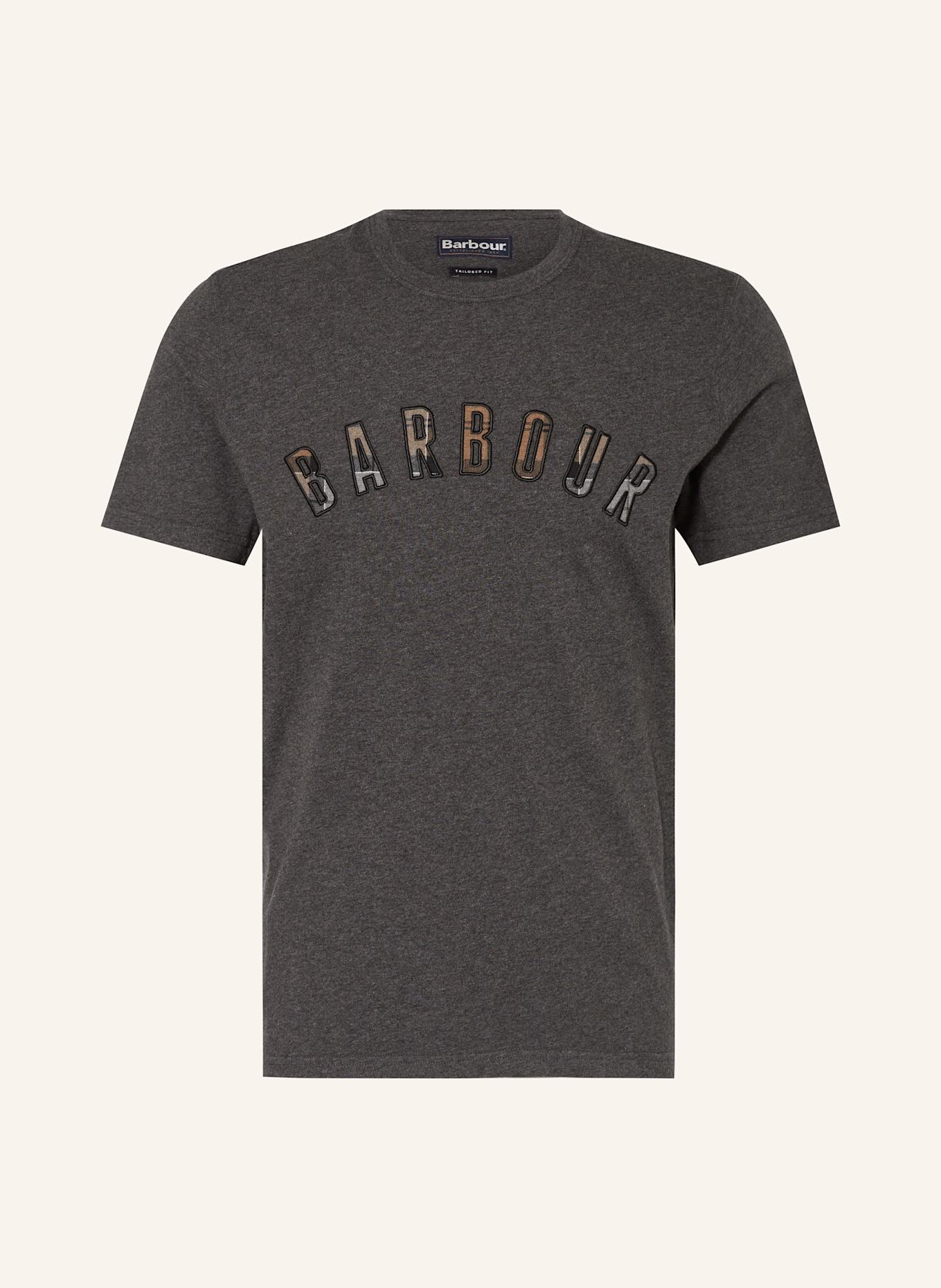 Barbour T-shirt ANCROFT: CZIEMNOSZARY