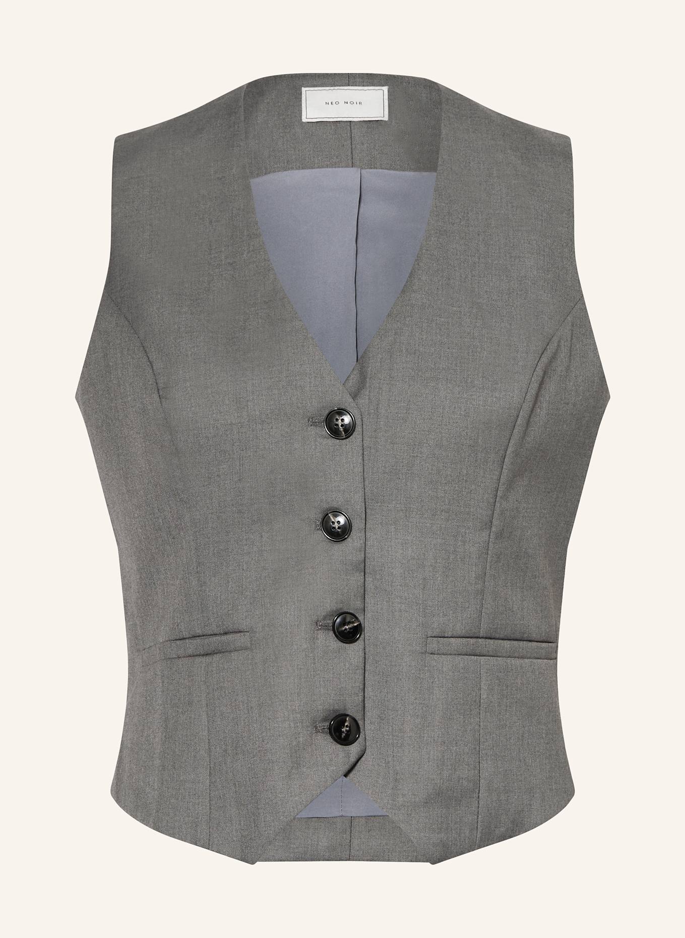 NEO NOIR Blazer vest VENDETTA: DARK GRAY