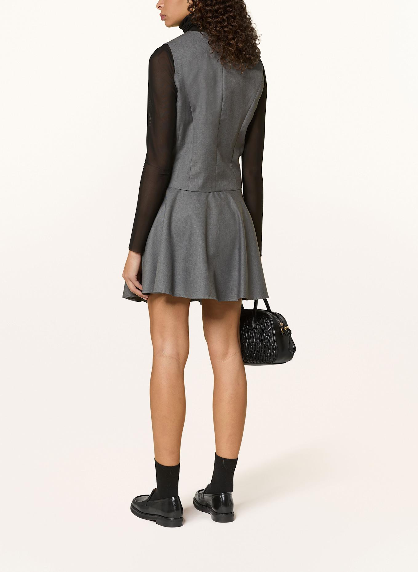 NEO NOIR Blazer vest VENDETTA: DARK GRAY
