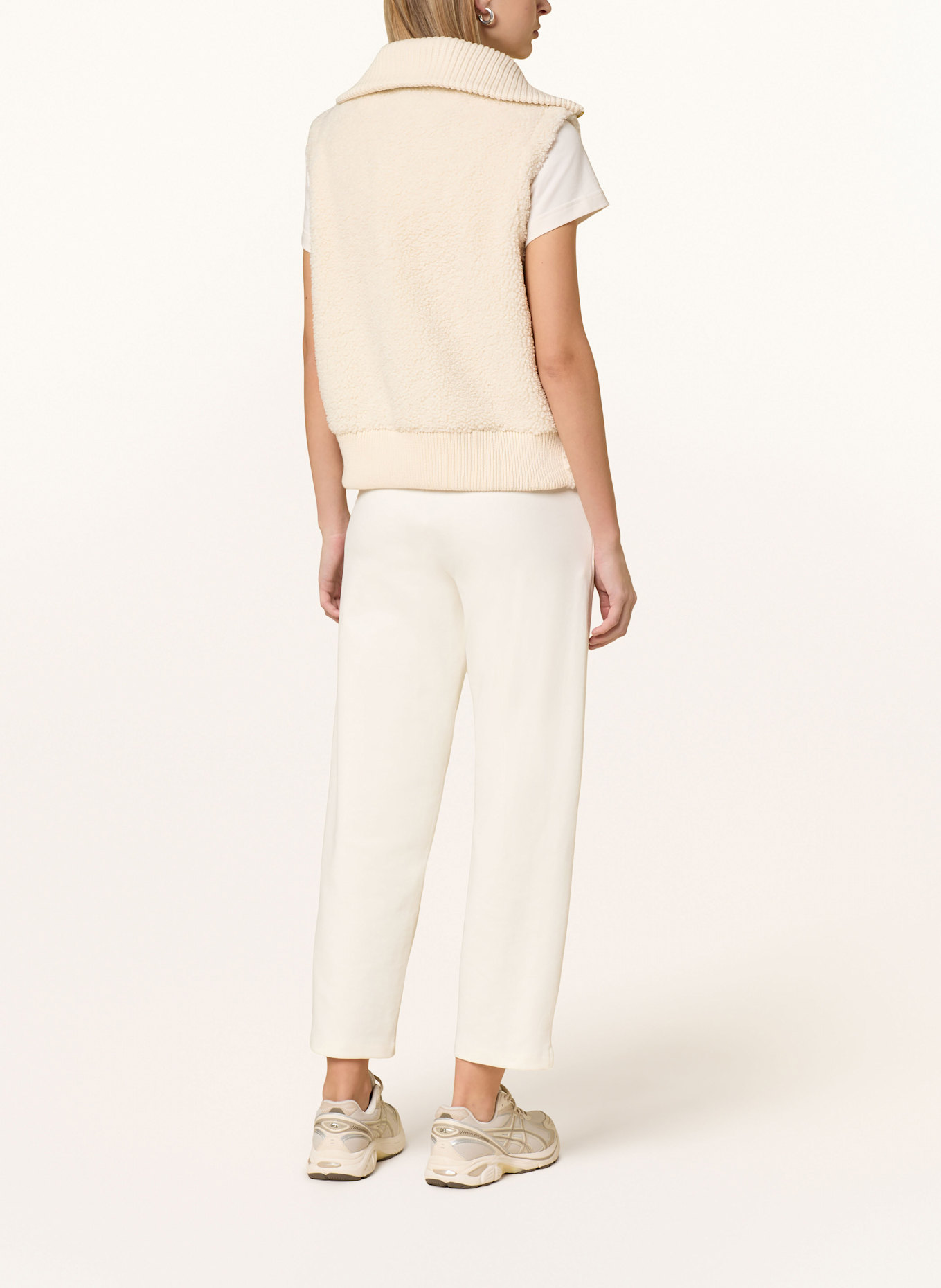 VARLEY Kamizelka z pluszu ASPEN: KREMOWY