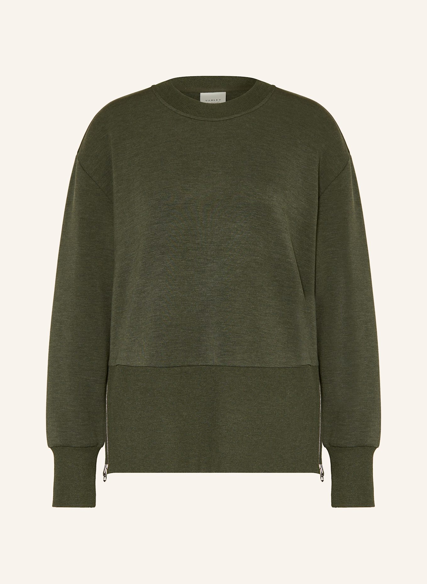 VARLEY Sweatshirt LOWRY, Color: OLIVE MARL (Image 1)