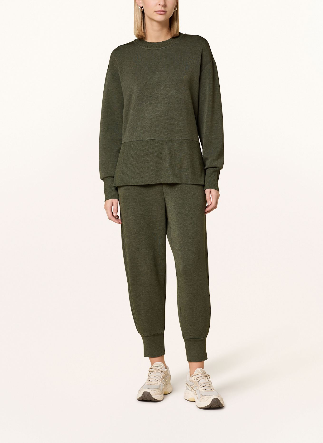 VARLEY Sweatshirt LOWRY, Color: OLIVE MARL (Image 2)