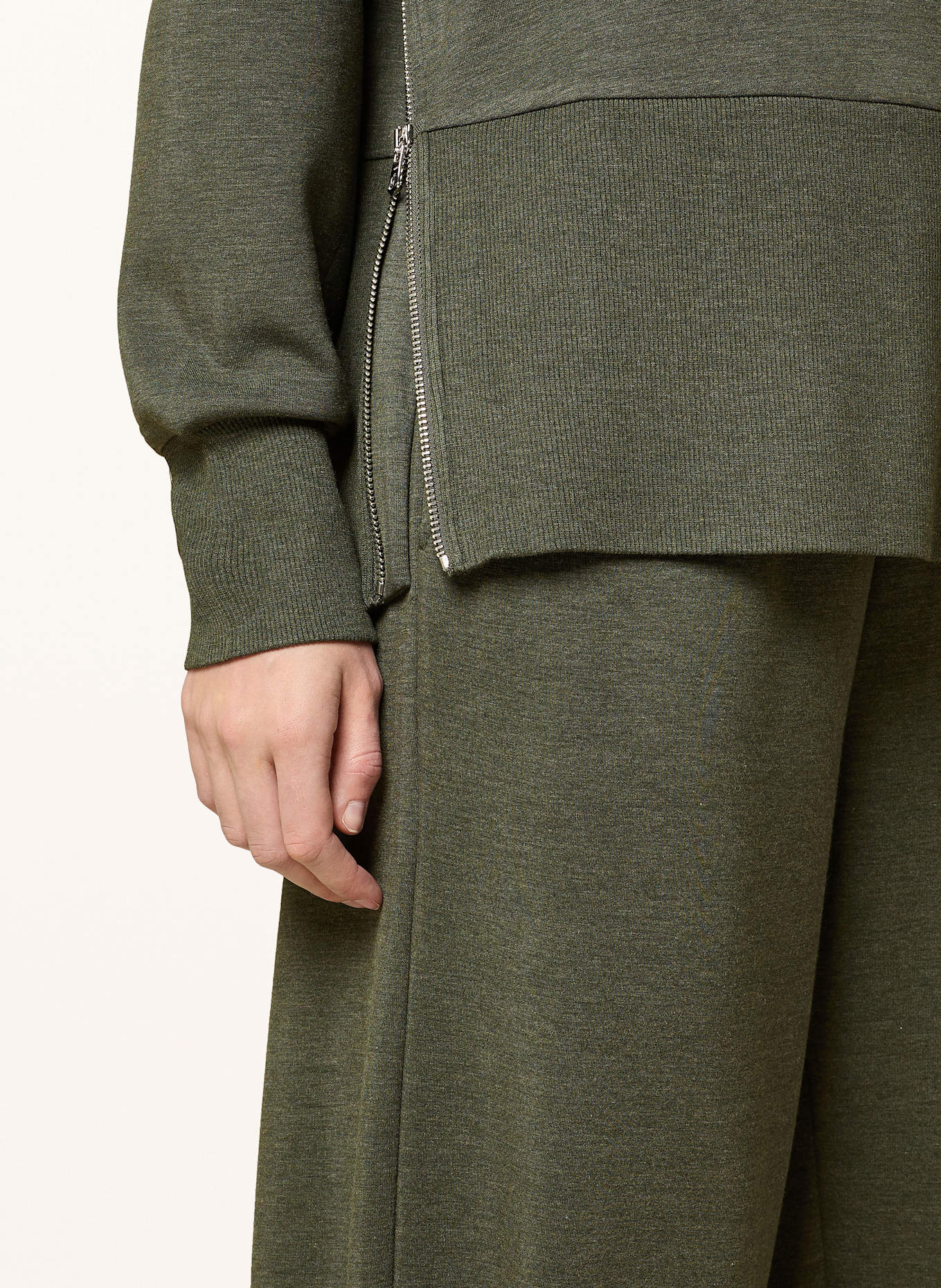 VARLEY Sweatshirt LOWRY, Color: OLIVE MARL (Image 4)