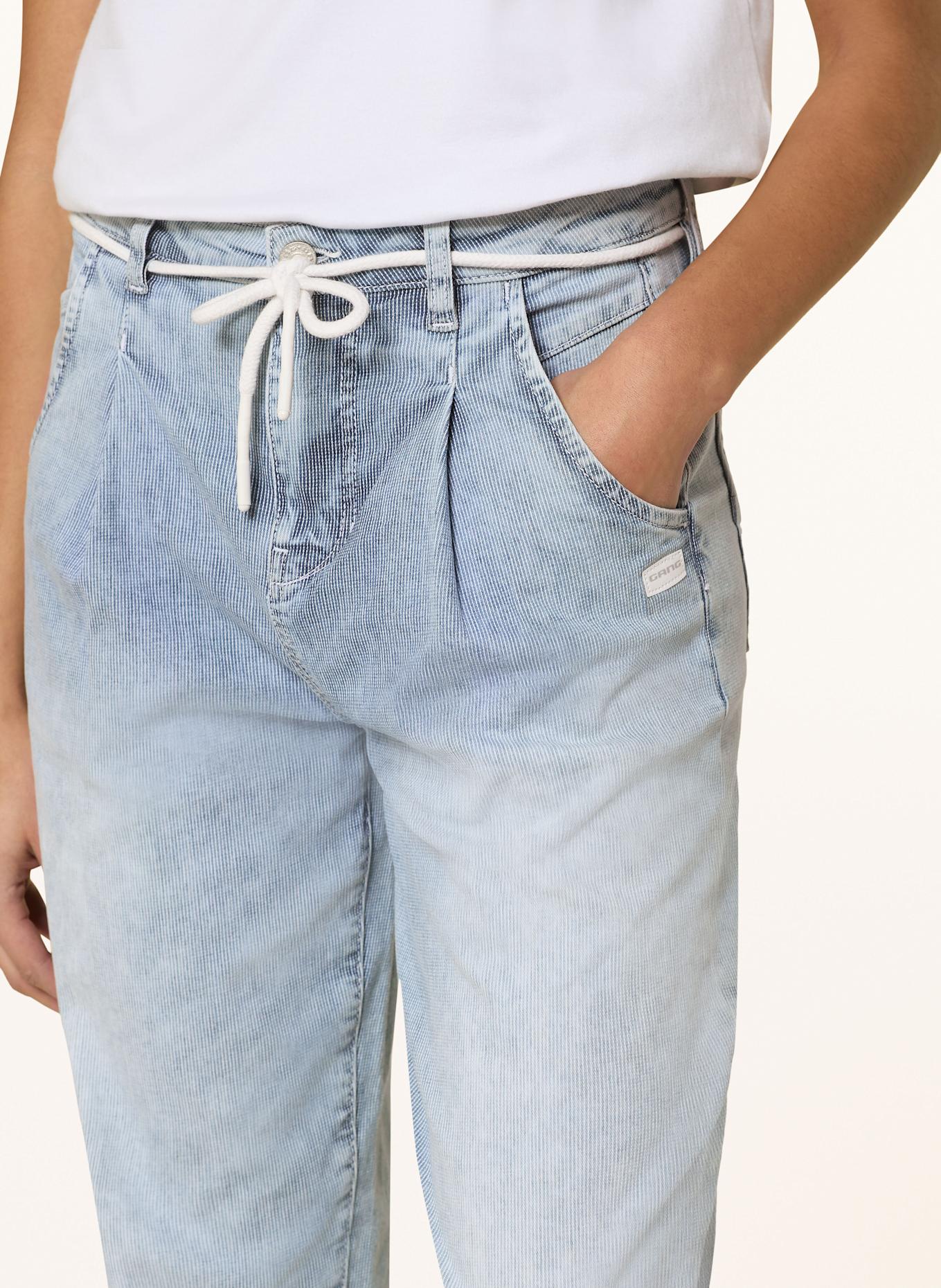 GANG Mom jeans 94SILVIA: 7595 washed down stripes