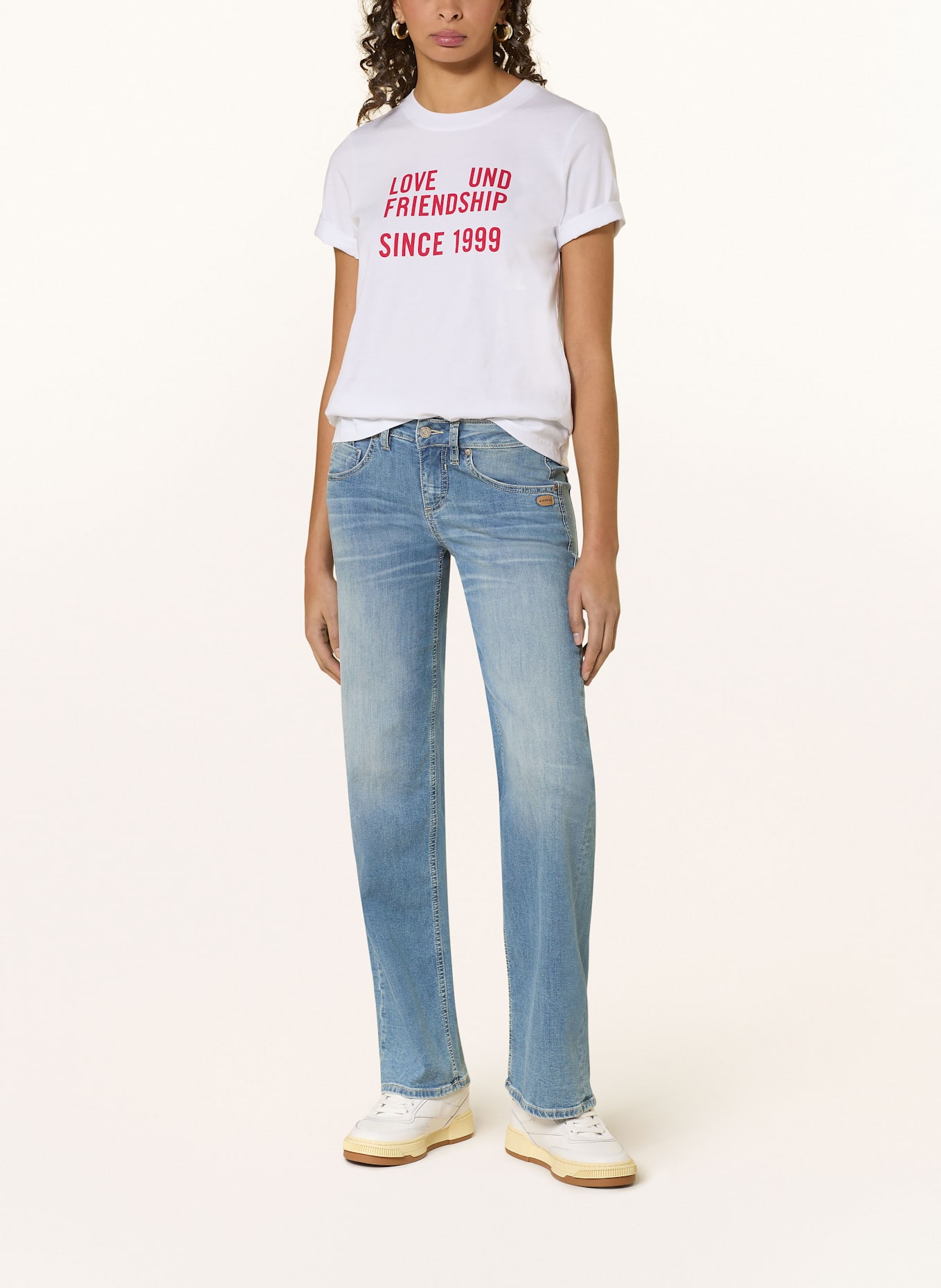 GANG Straight džíny 94RIVER: 7532 bright spring