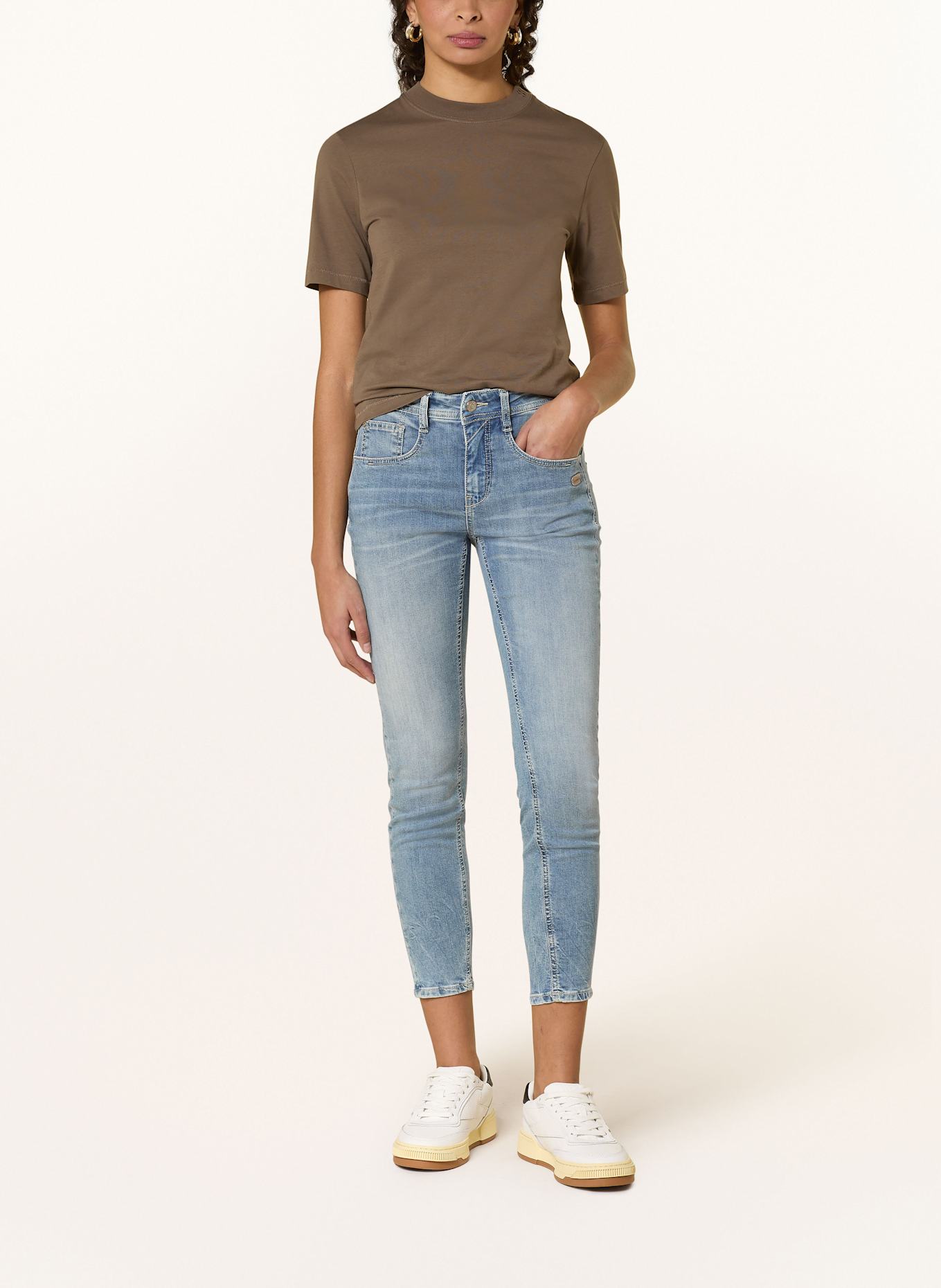 GANG 7/8 džíny 94AMELIE CROPPED: 7533 summer joy