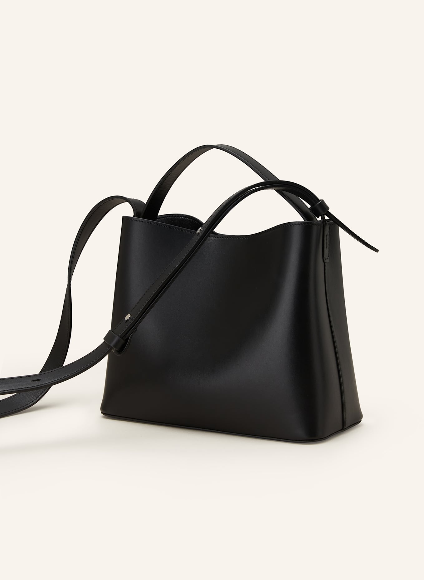 AESTHER EKME Schultertasche SAC MINI in schwarz