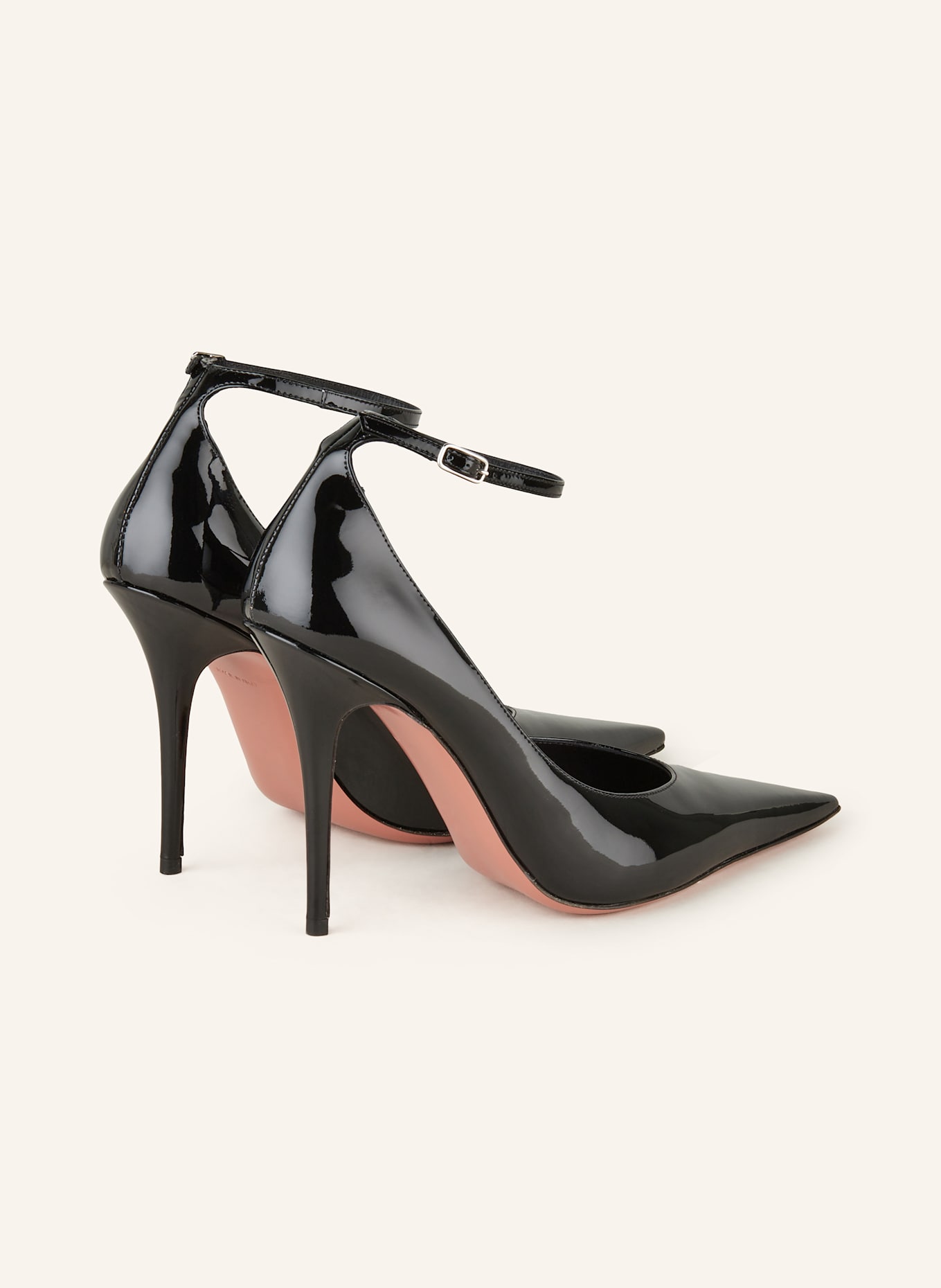 AMINA MUADDI Slingback pumps: BLACK