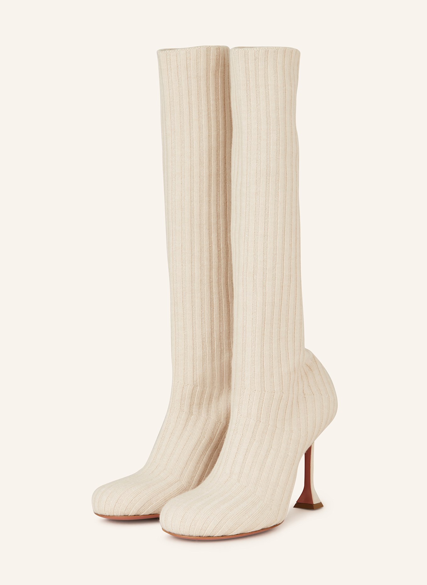 AMINA MUADDI Stiefel VENEDA: BEIGE