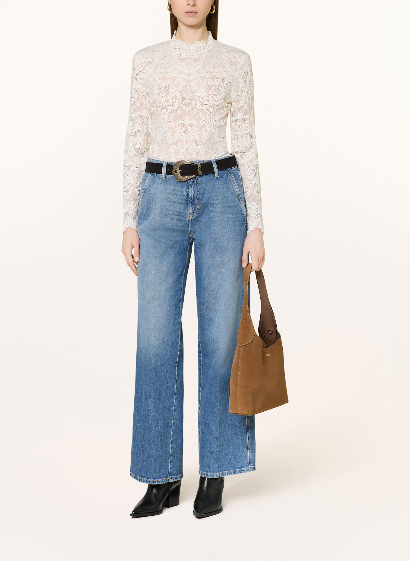 oui Halenka z krajky: BÍLÁ