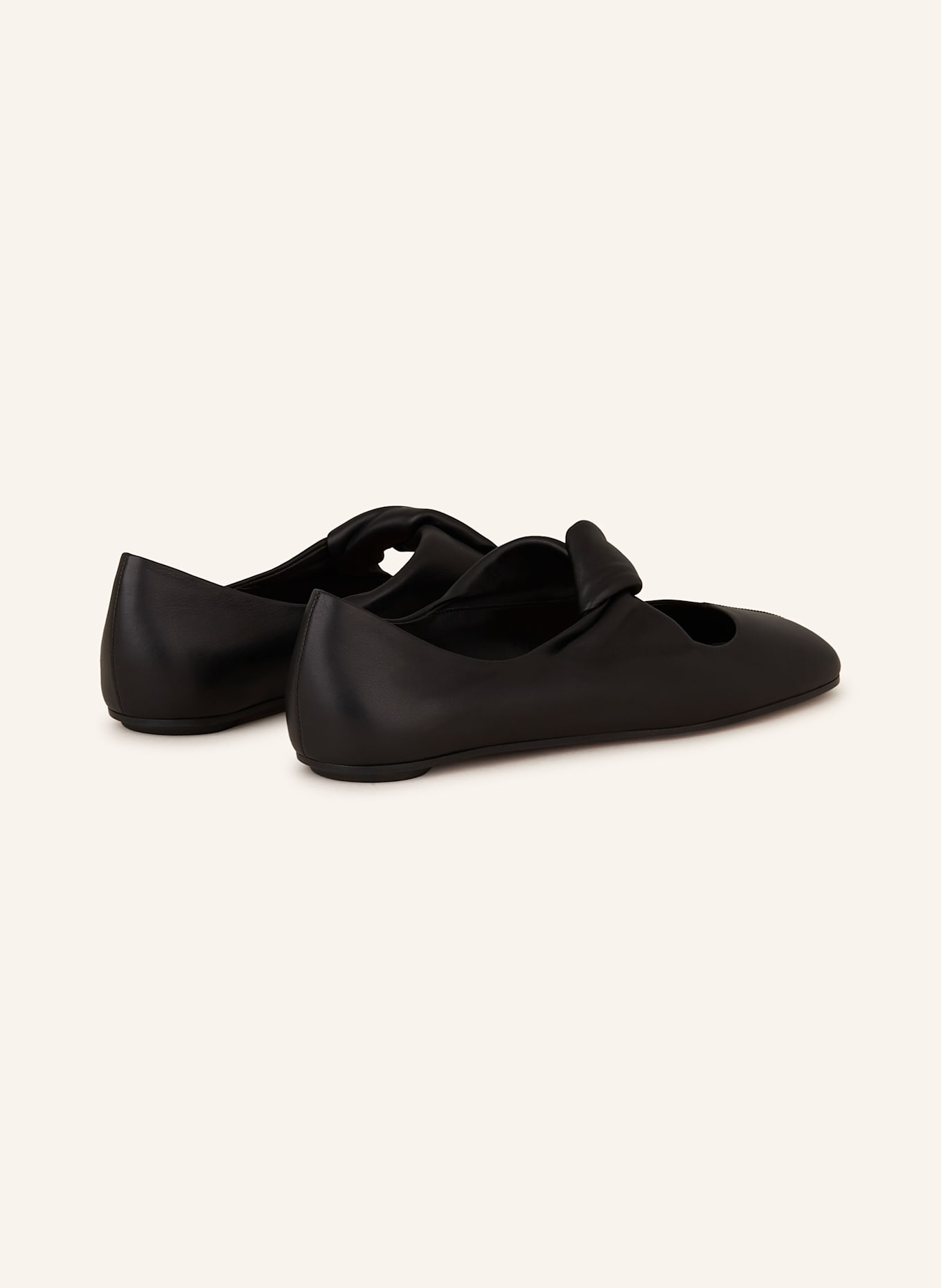 McQUEEN Ballerinas: SCHWARZ