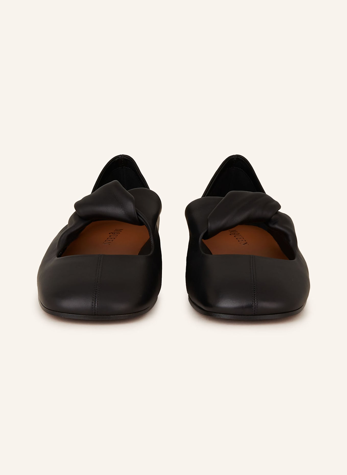 McQUEEN Ballerinas: SCHWARZ